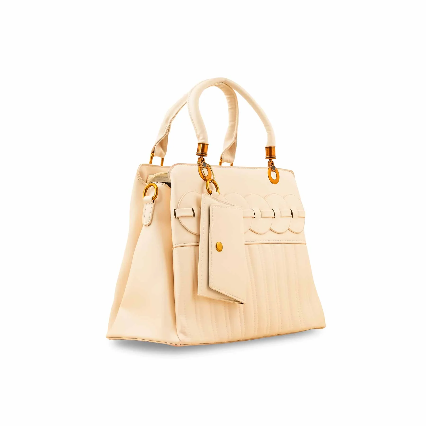 Apricot Formal Hand Bag P36151 - Image 3