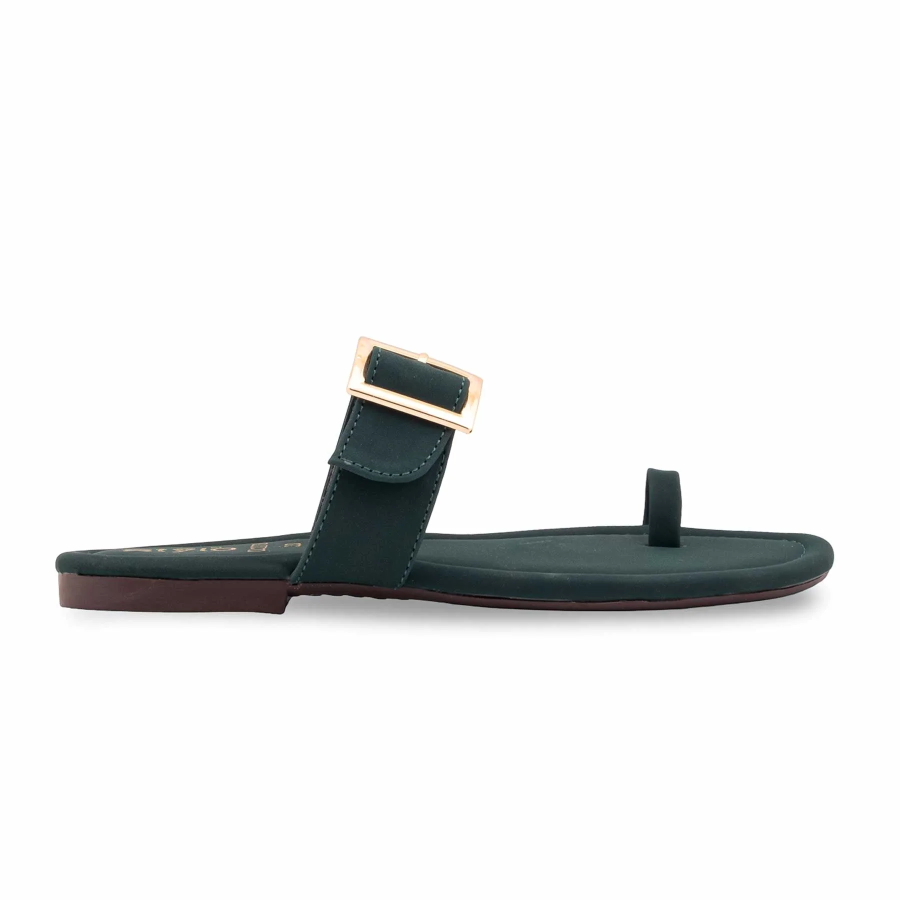 Aqua Green Casual Chappal For Ladies CL2278 - Image 2