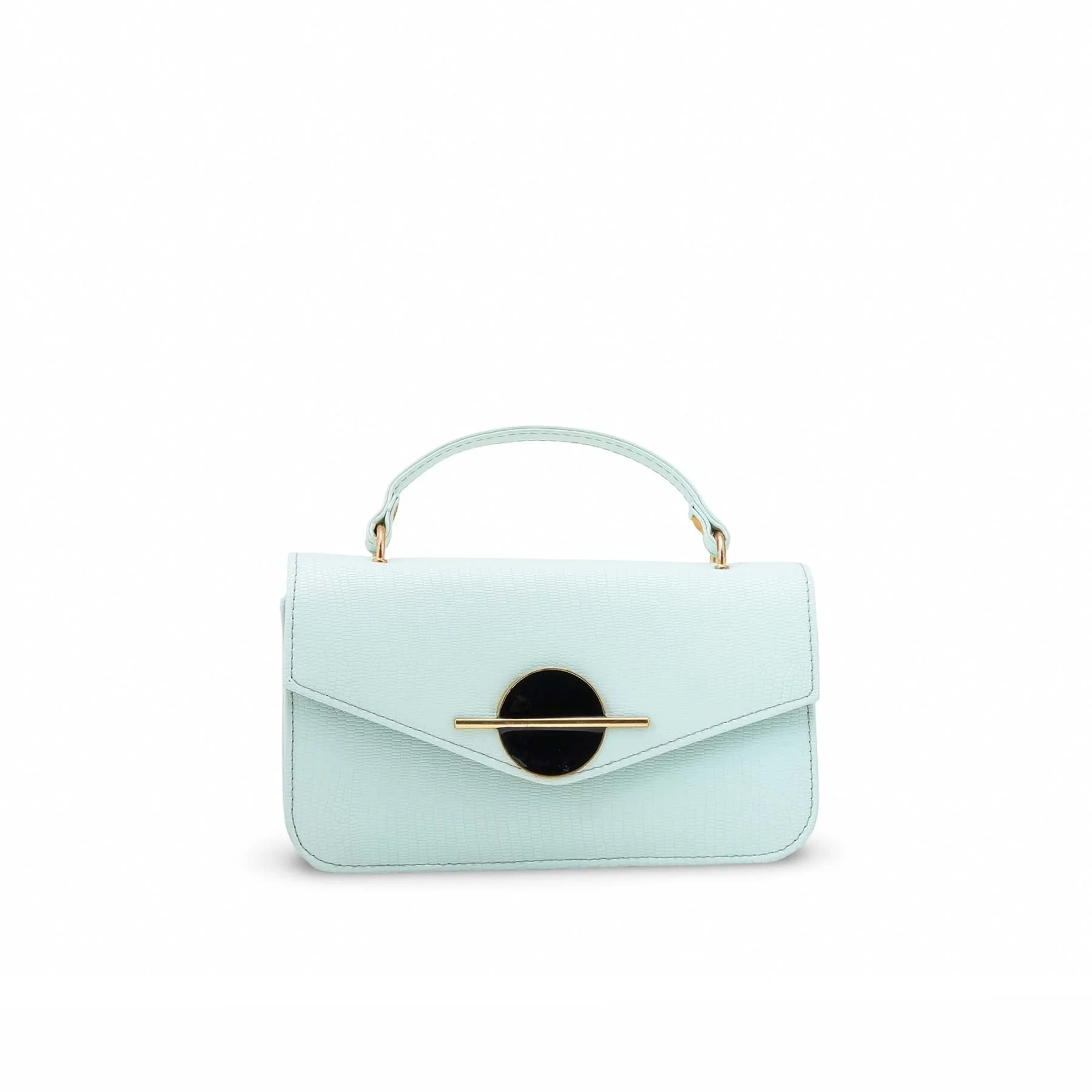Aqua Green Casual Shoulder Bag For Women P56300 - Image 2