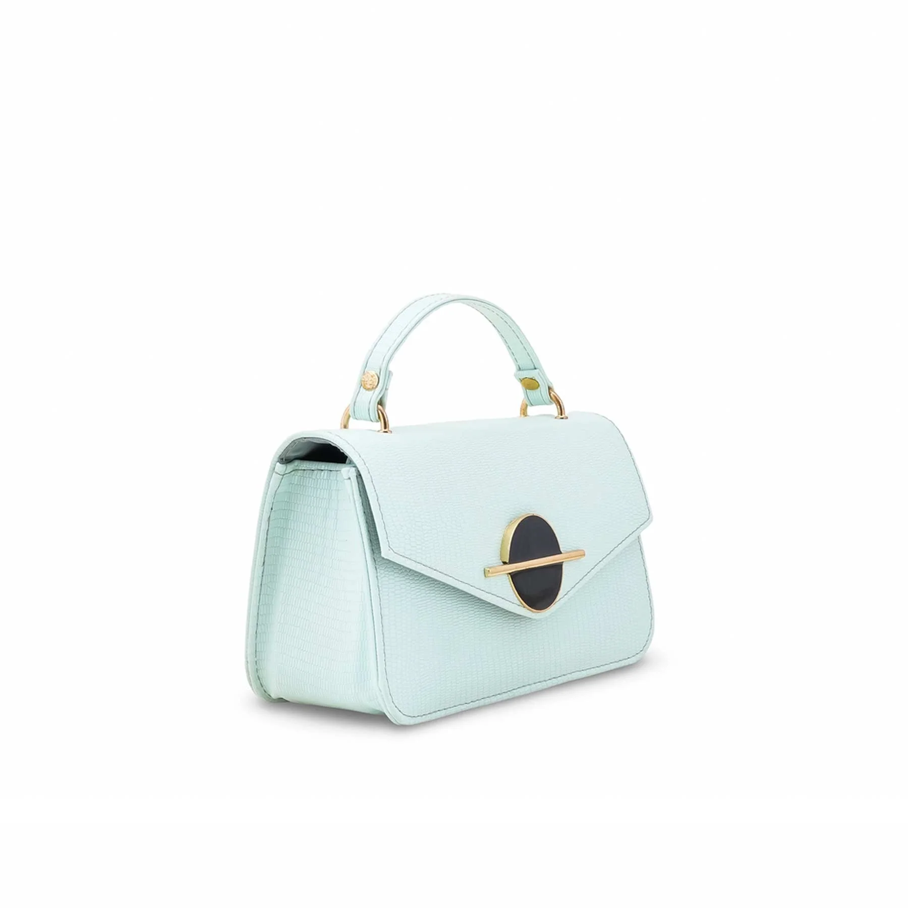 Aqua Green Casual Shoulder Bag For Women P56300 - Image 3