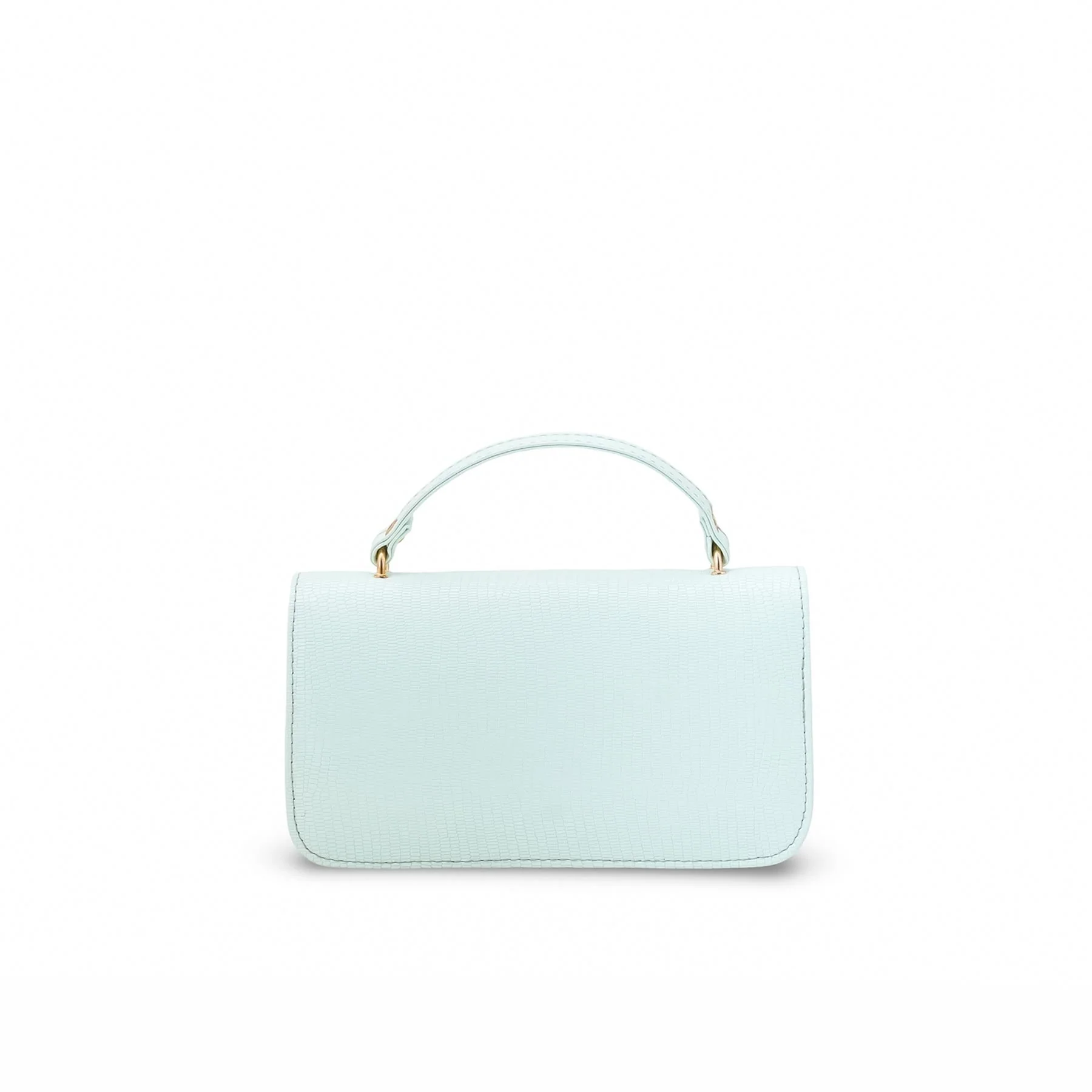 Aqua Green Casual Shoulder Bag For Women P56300 - Image 4