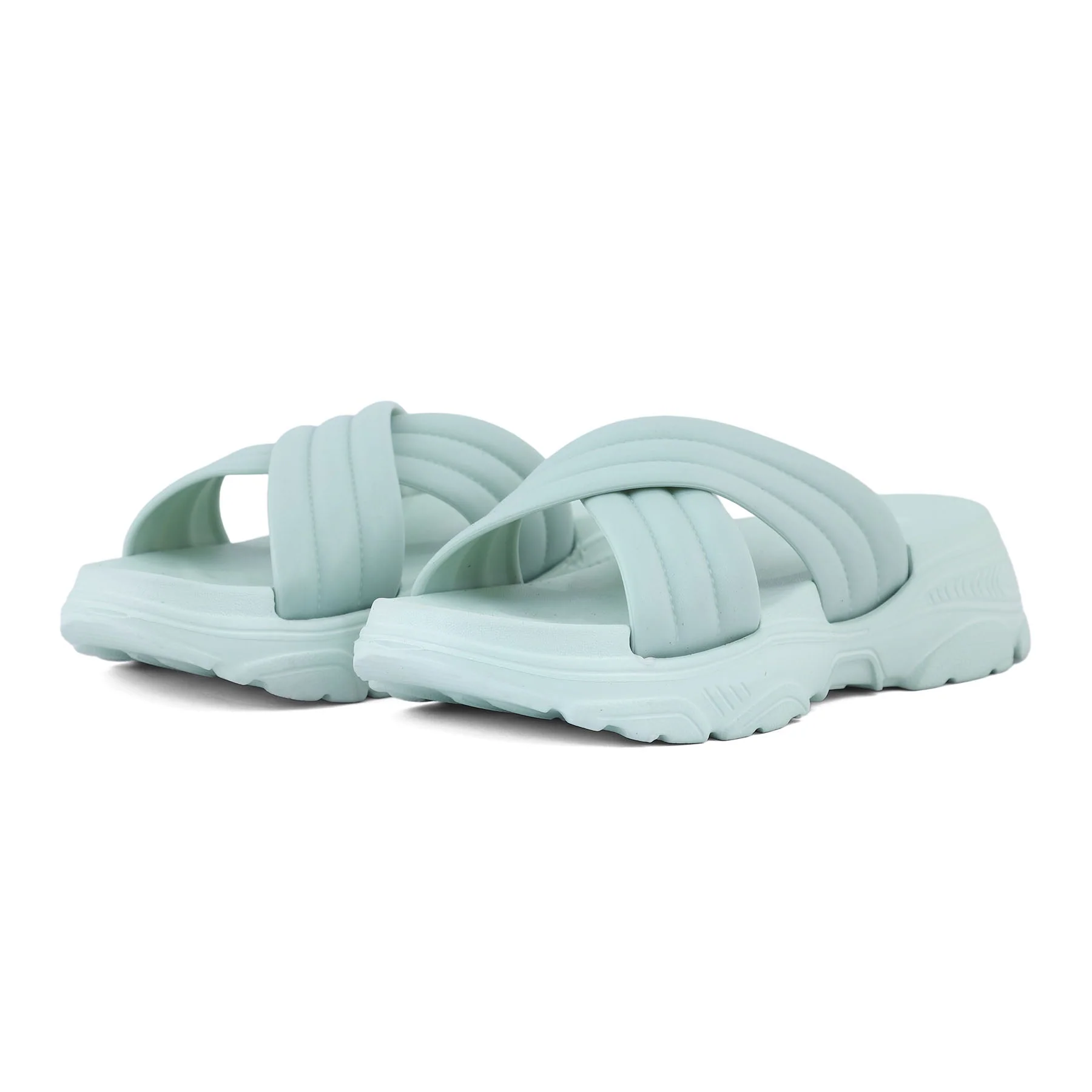 Aqua Green Casual Slipper CL9300 - Image 2