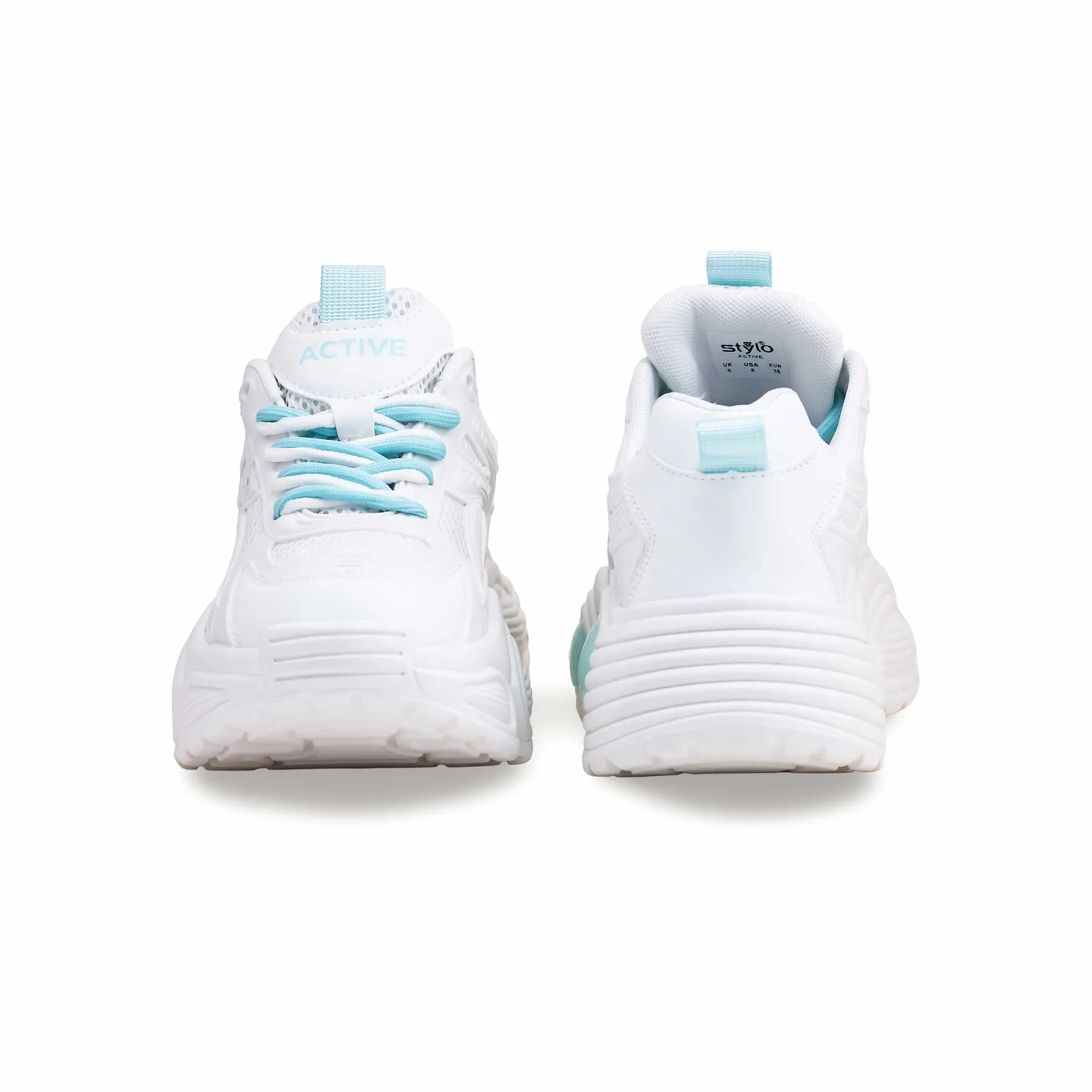 Aqua Green Casual Sneaker AT7341 - Image 4