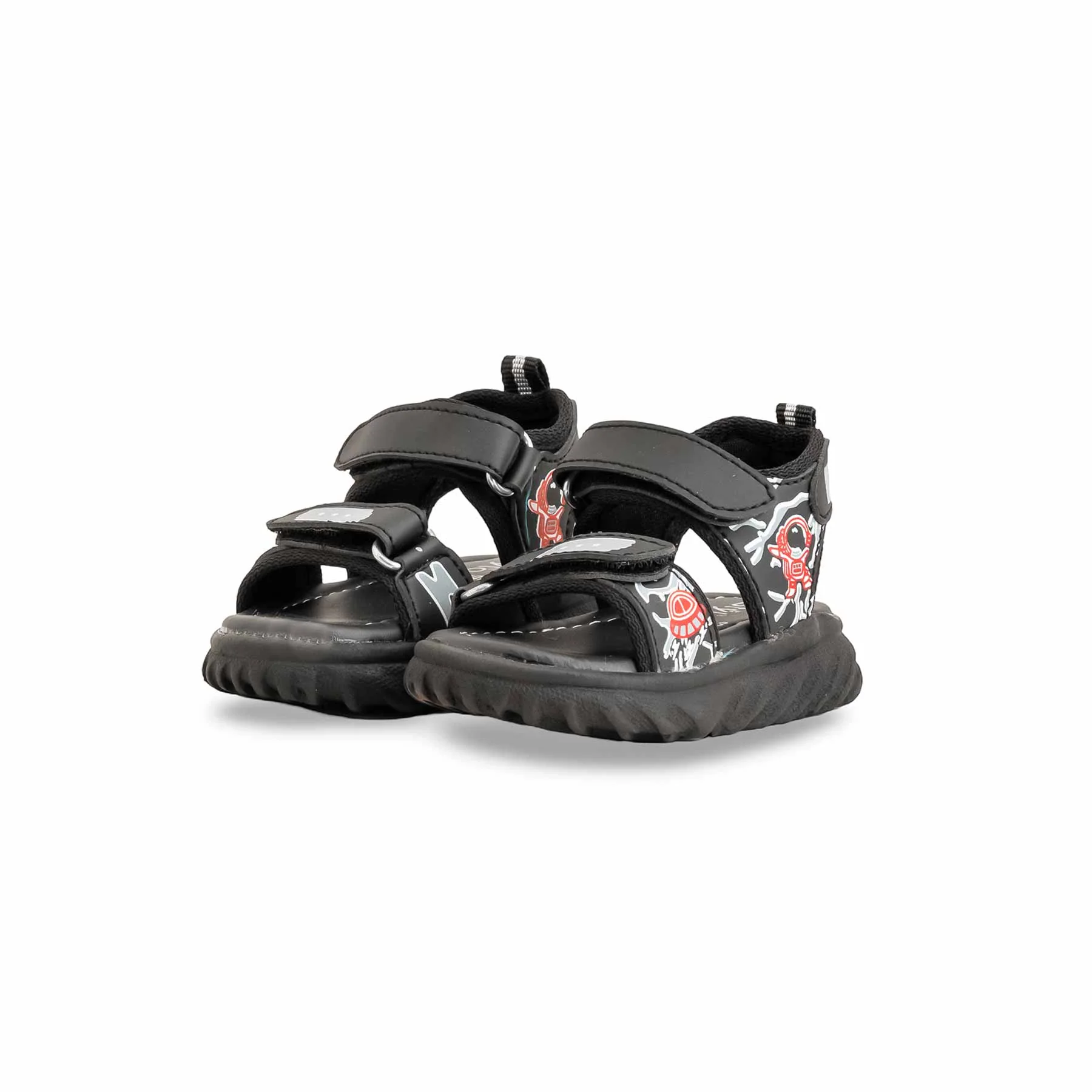 Babies Black Casual Sandal KD4793 - Image 3