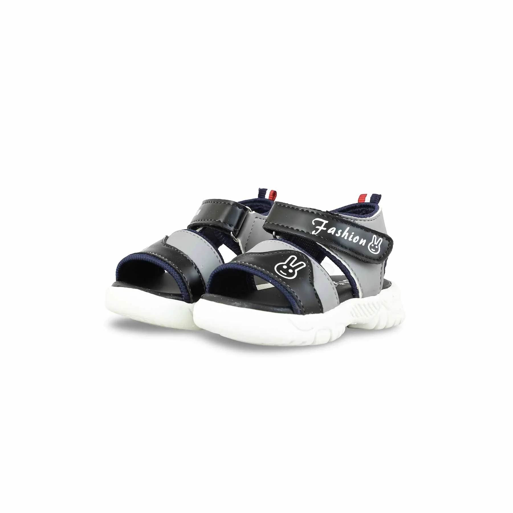 Babies Black Casual Sandal KD4851 - Image 3