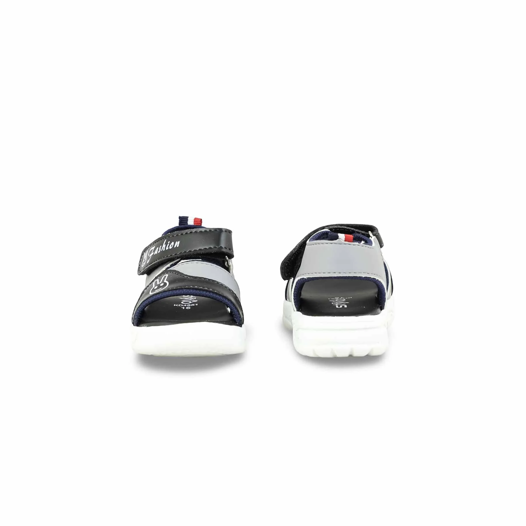 Babies Black Casual Sandal KD4851 - Image 4