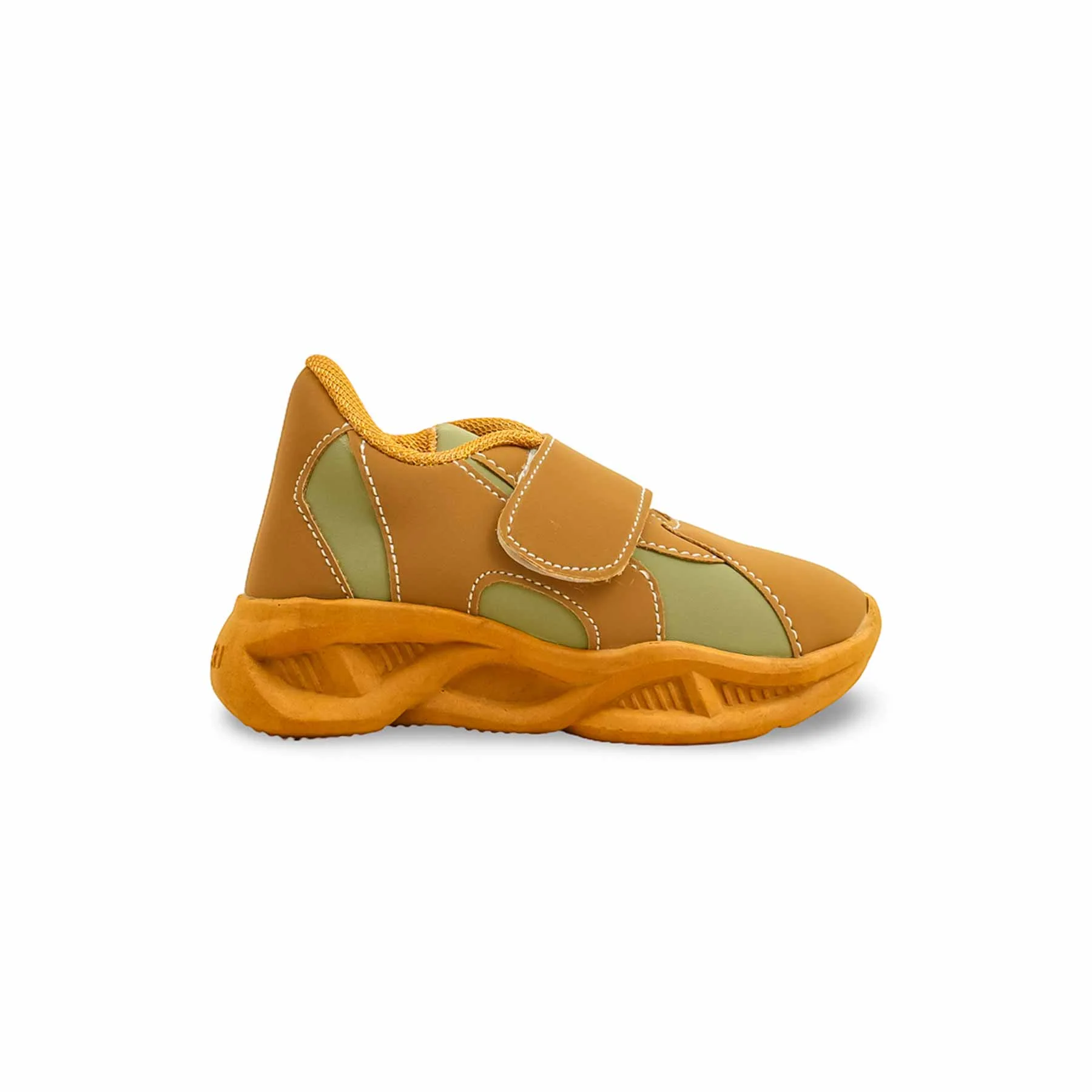 Babies Brown Casual Booties KD1959 - Image 2