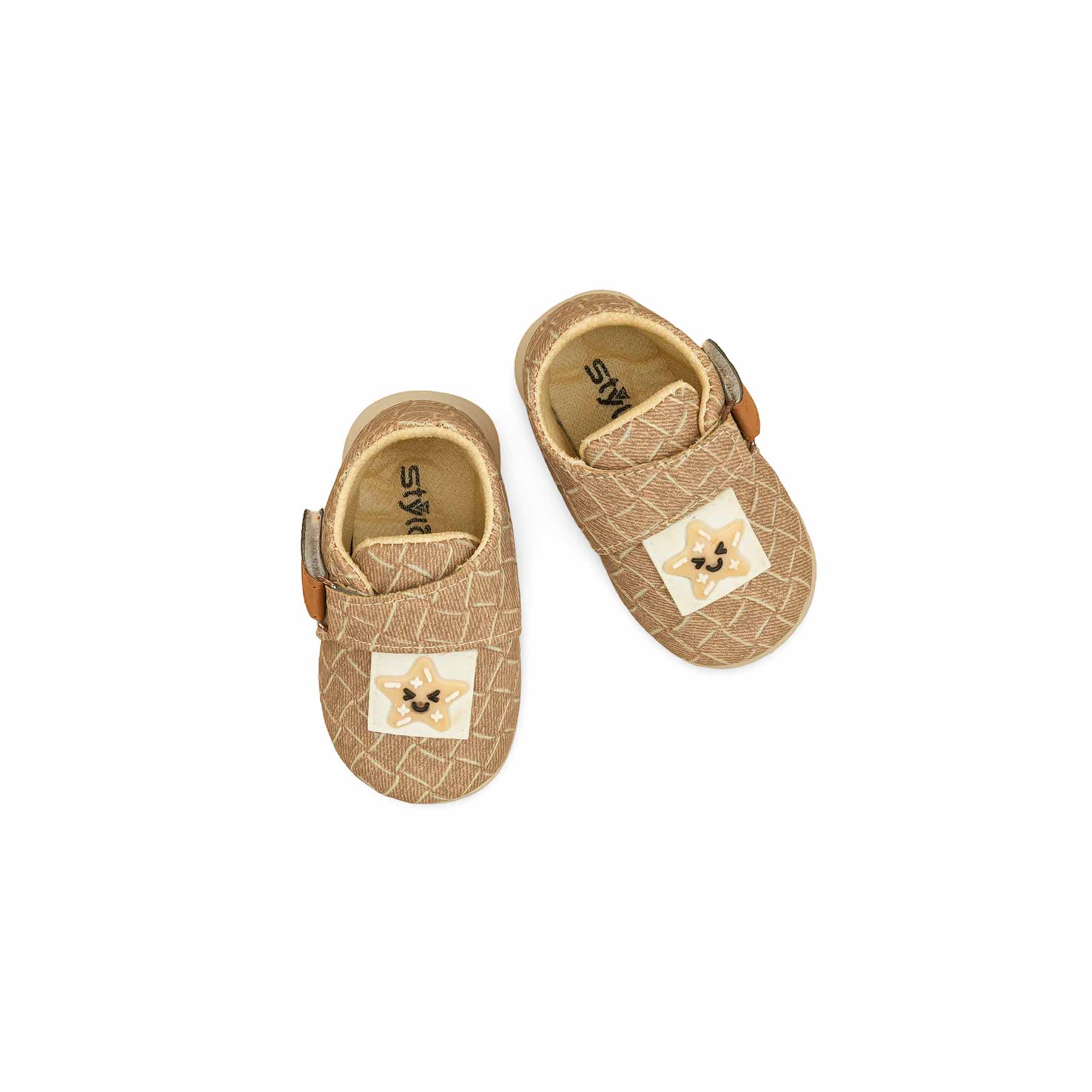 Babies Brown Casual Booties KD2589 - Image 5