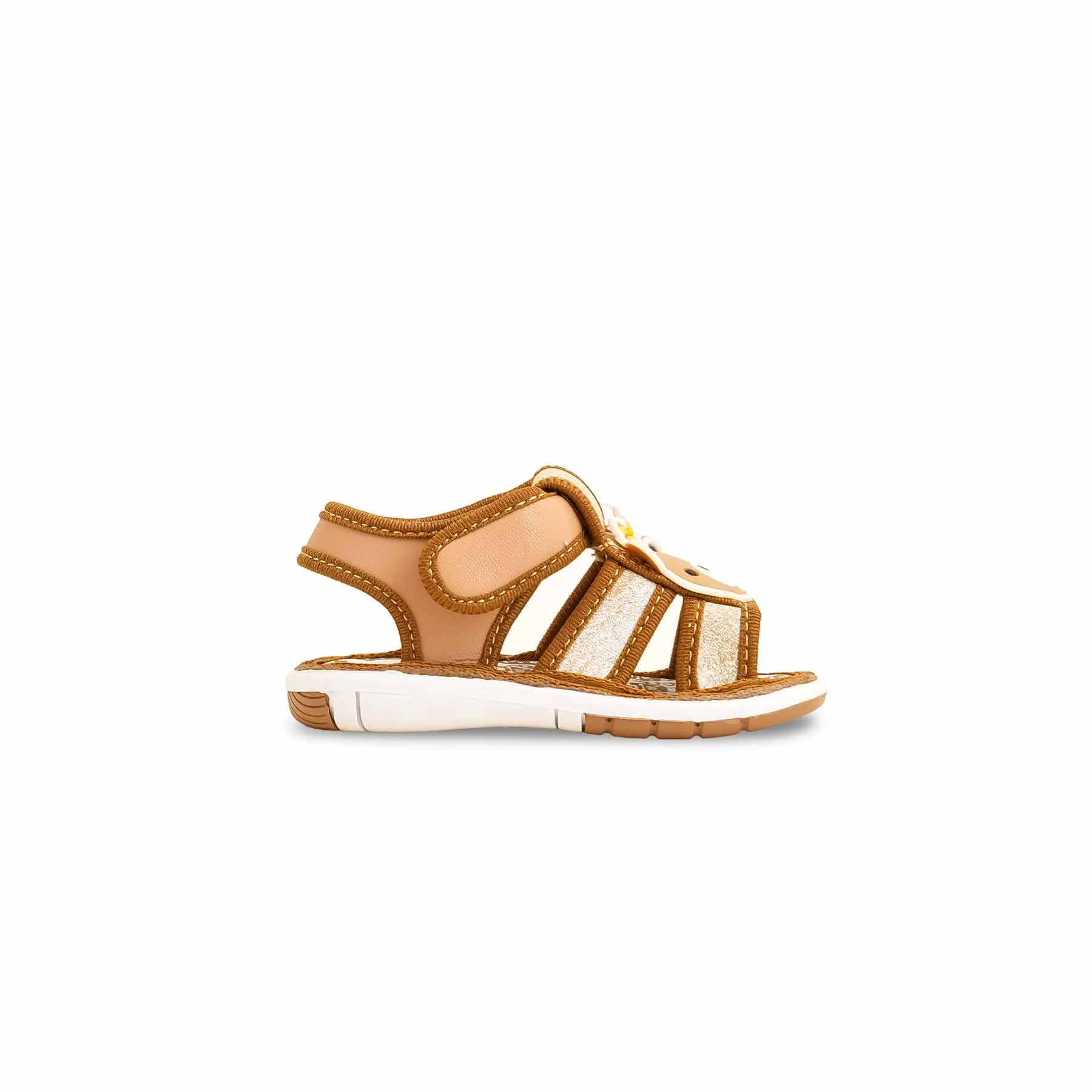 Babies Brown Casual Sandal KD4915 - Image 2