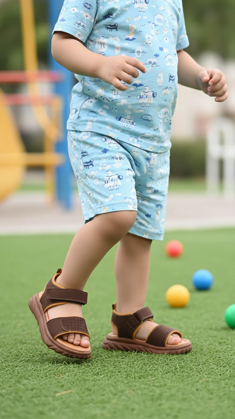 Babies Coffee Casual Sandal KD4792