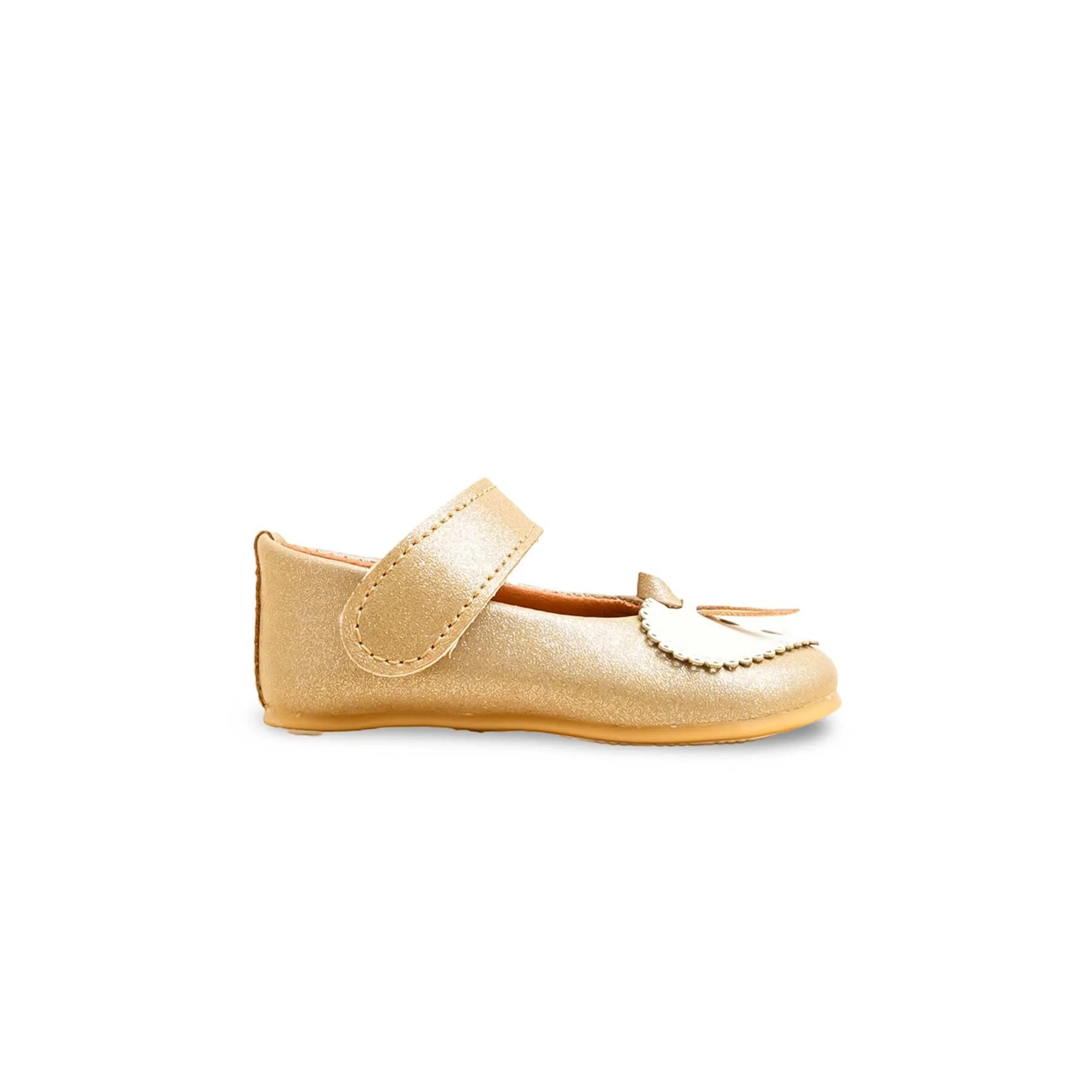 Babies Golden Casual Booties KD1971 - Image 2