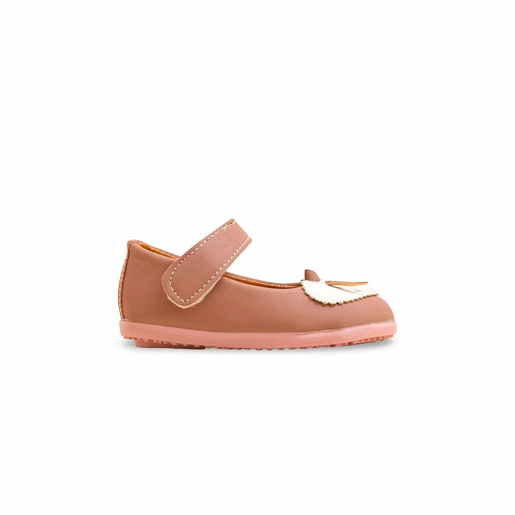 Babies Pink Casual Booties KD1971 - Image 2