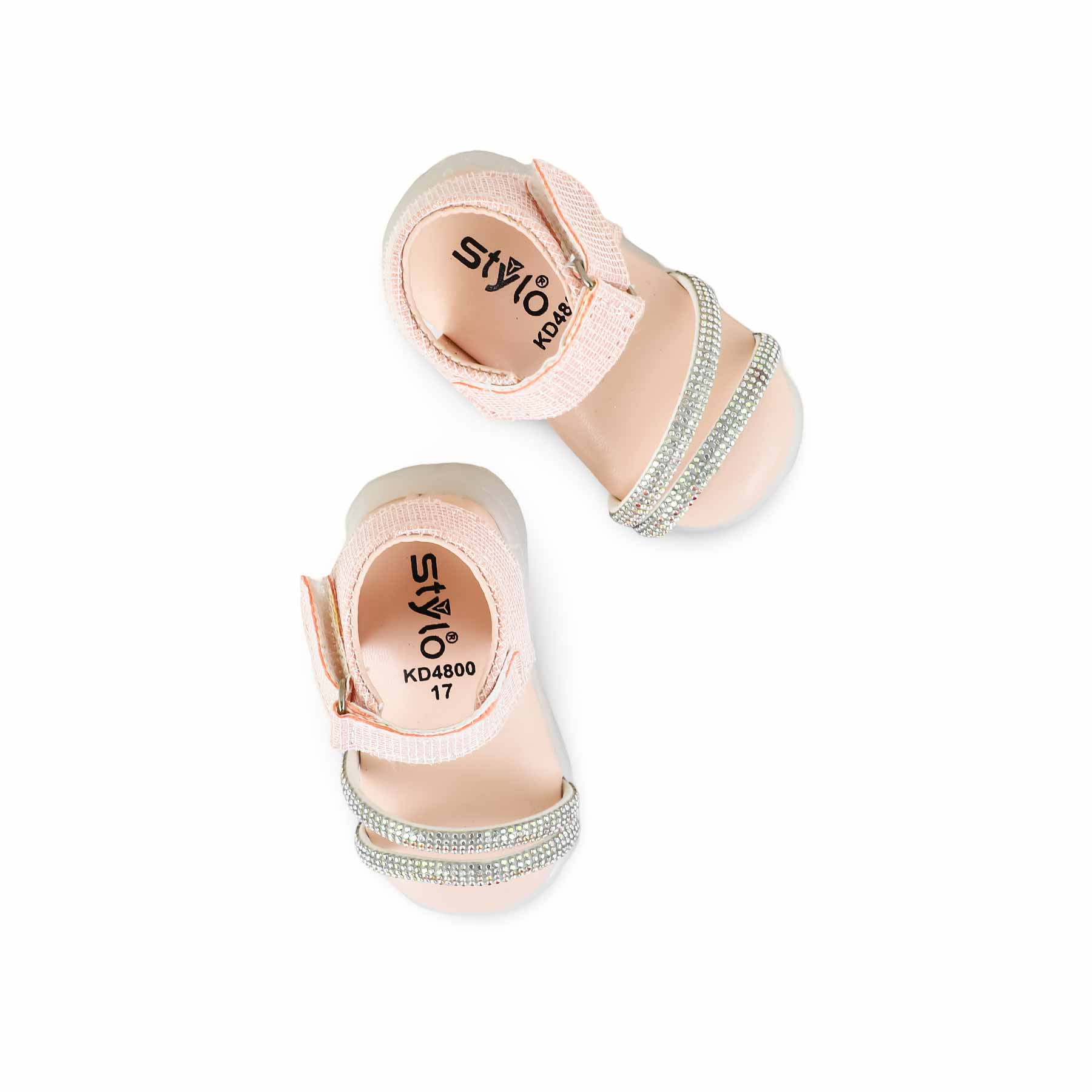 Babies Pink Casual Sandal KD4800 - Image 4