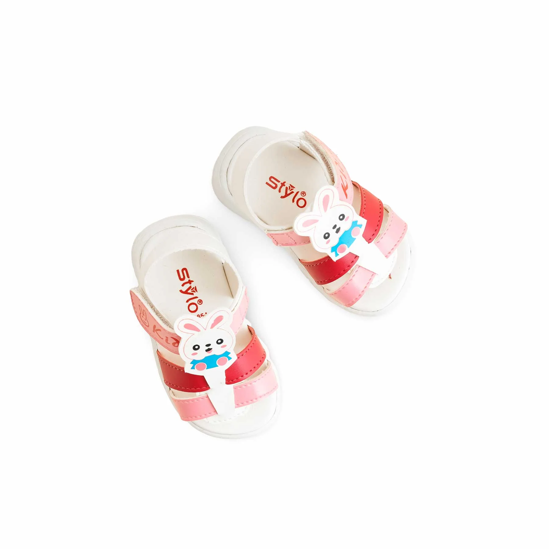 Babies Pink Casual Sandal KD4854 - Image 4