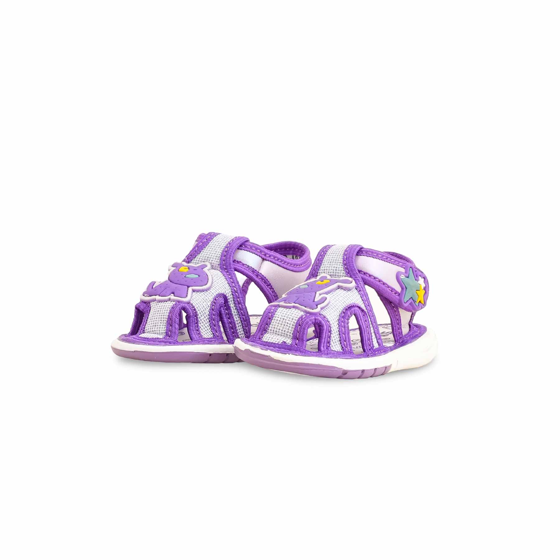 Babies Purple Casual Sandal KD4914 - Image 3