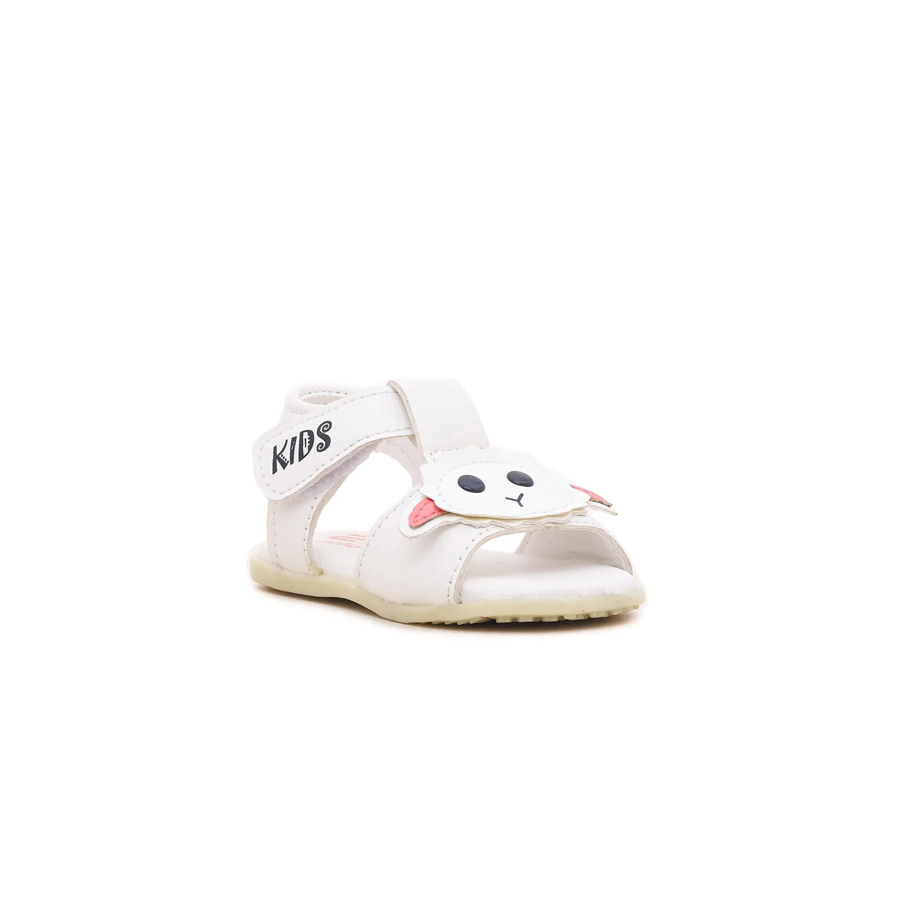 Babies White Casual Sandal KD7652 - Image 2