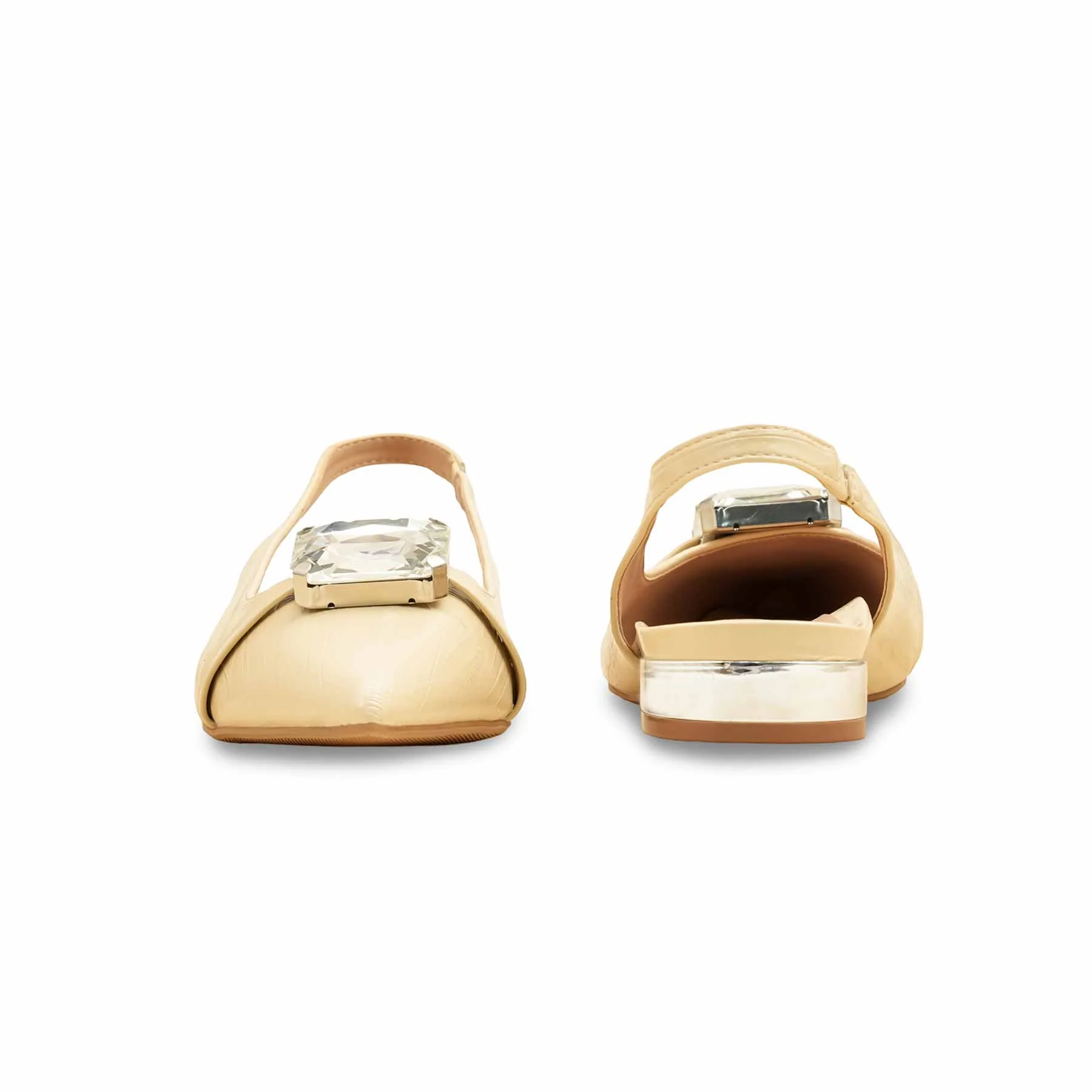 Beige Back Open WN5439 - Image 3