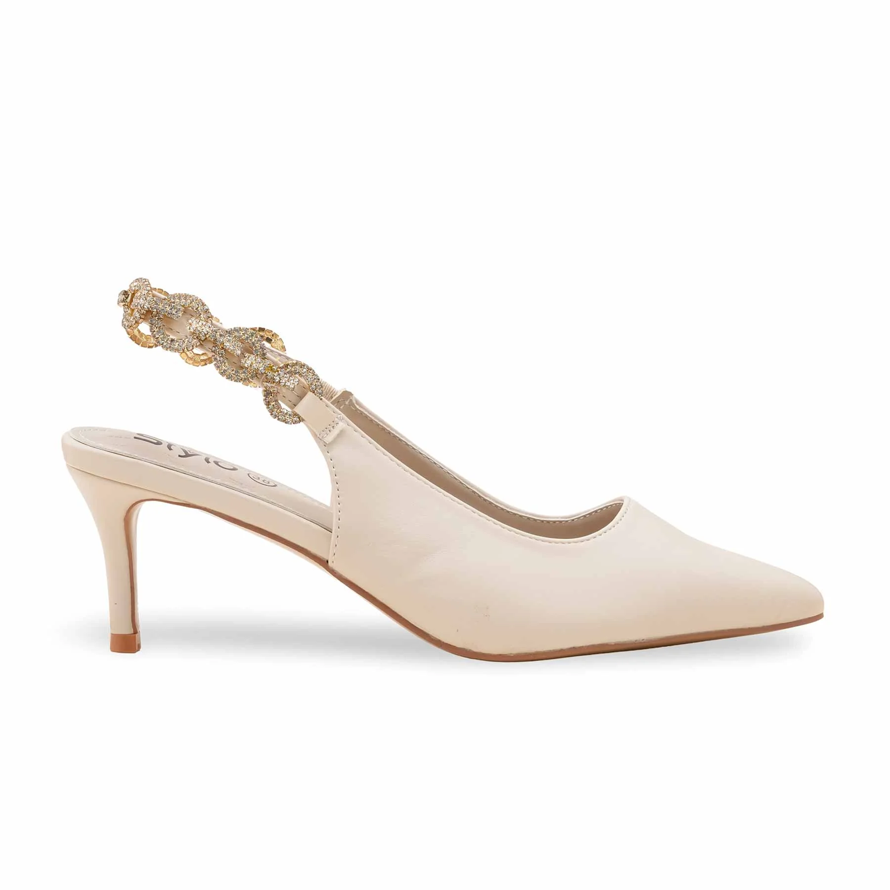 Beige Back Open For Women WN5451 - Image 2