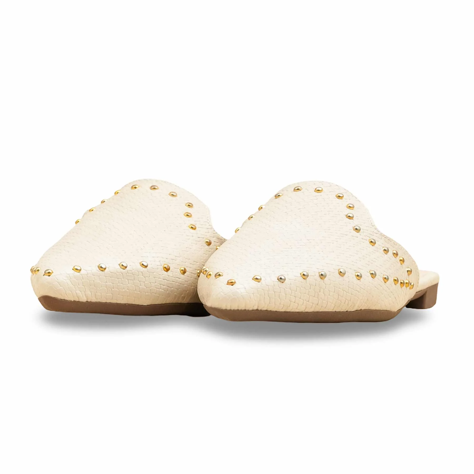 Beige Back Open For Women WN5488 - Image 3
