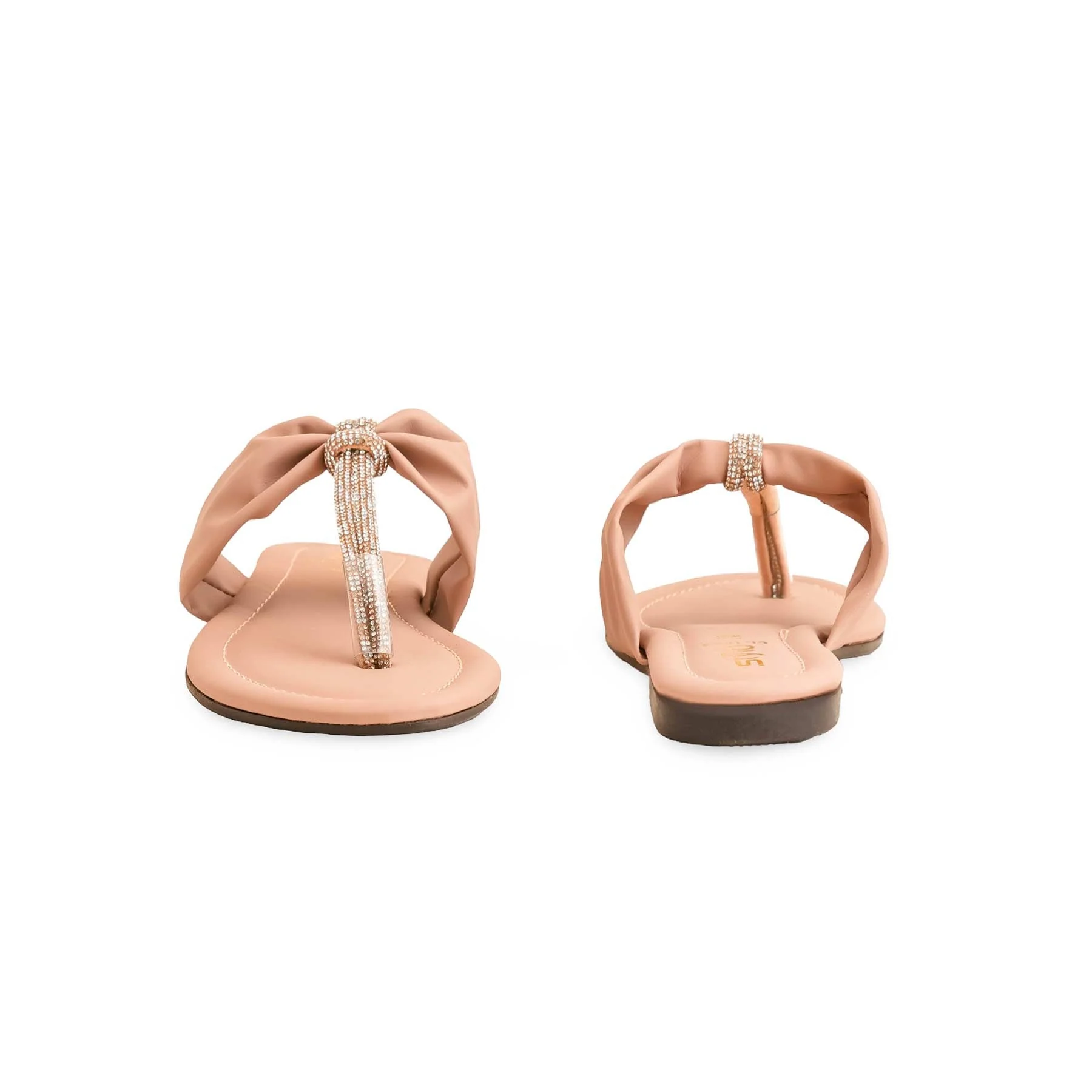 Beige Casual Chappal CL1989 - Image 4