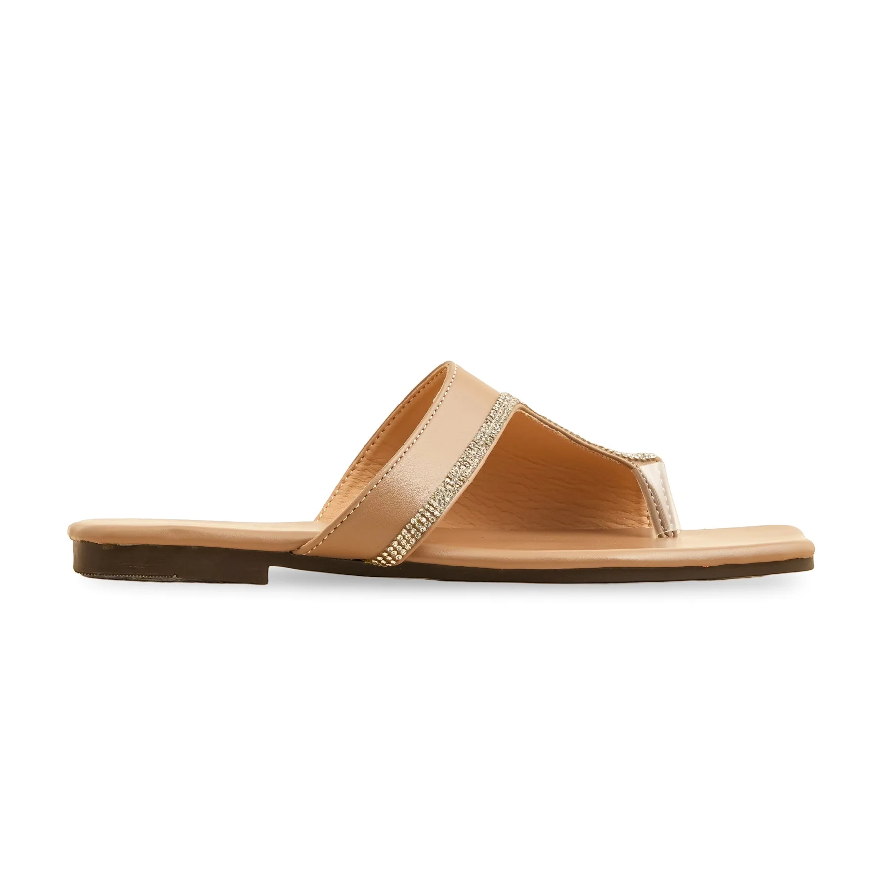 Beige Casual Chappal CL2042 - Image 2