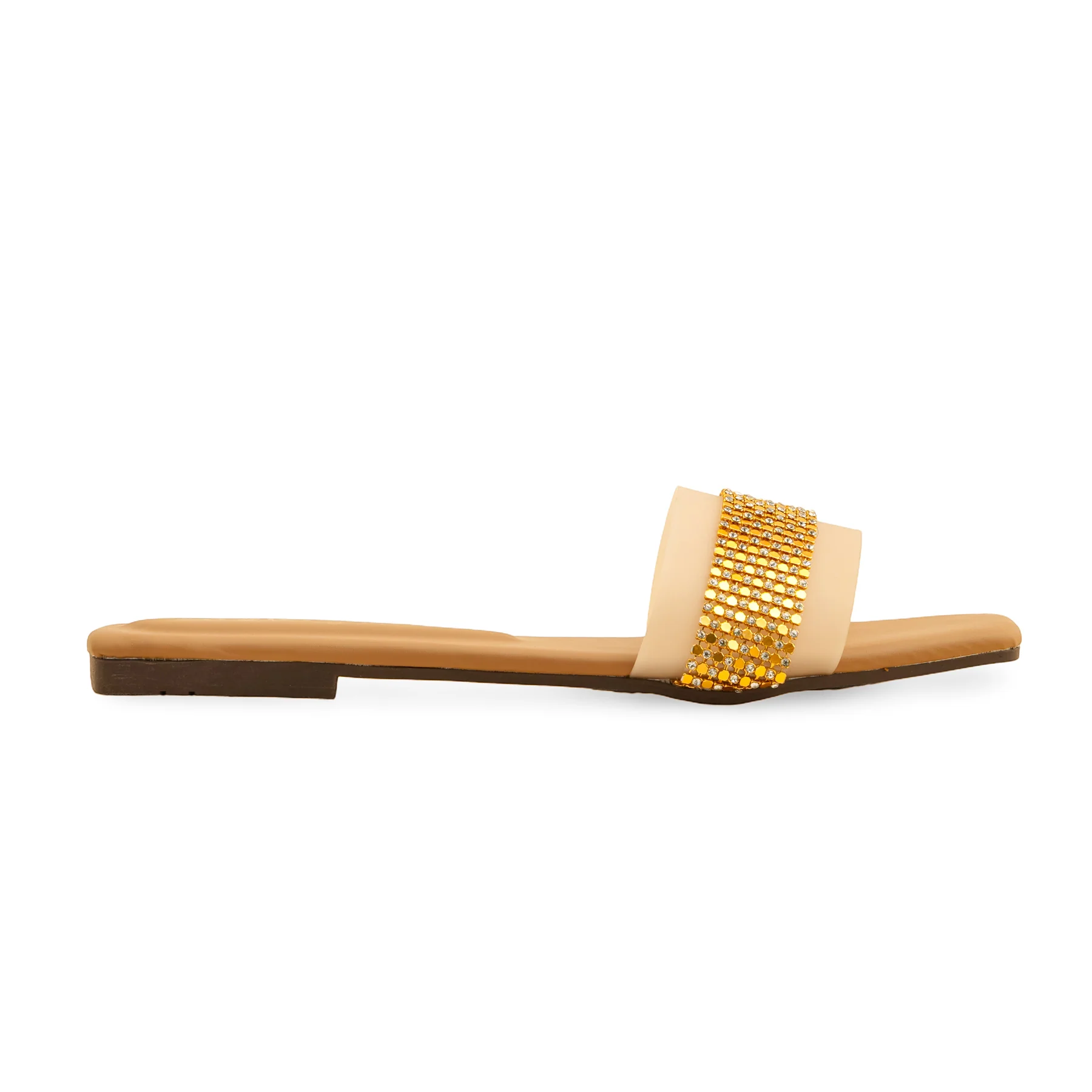 Beige Casual Slipper CL2056 - Image 2