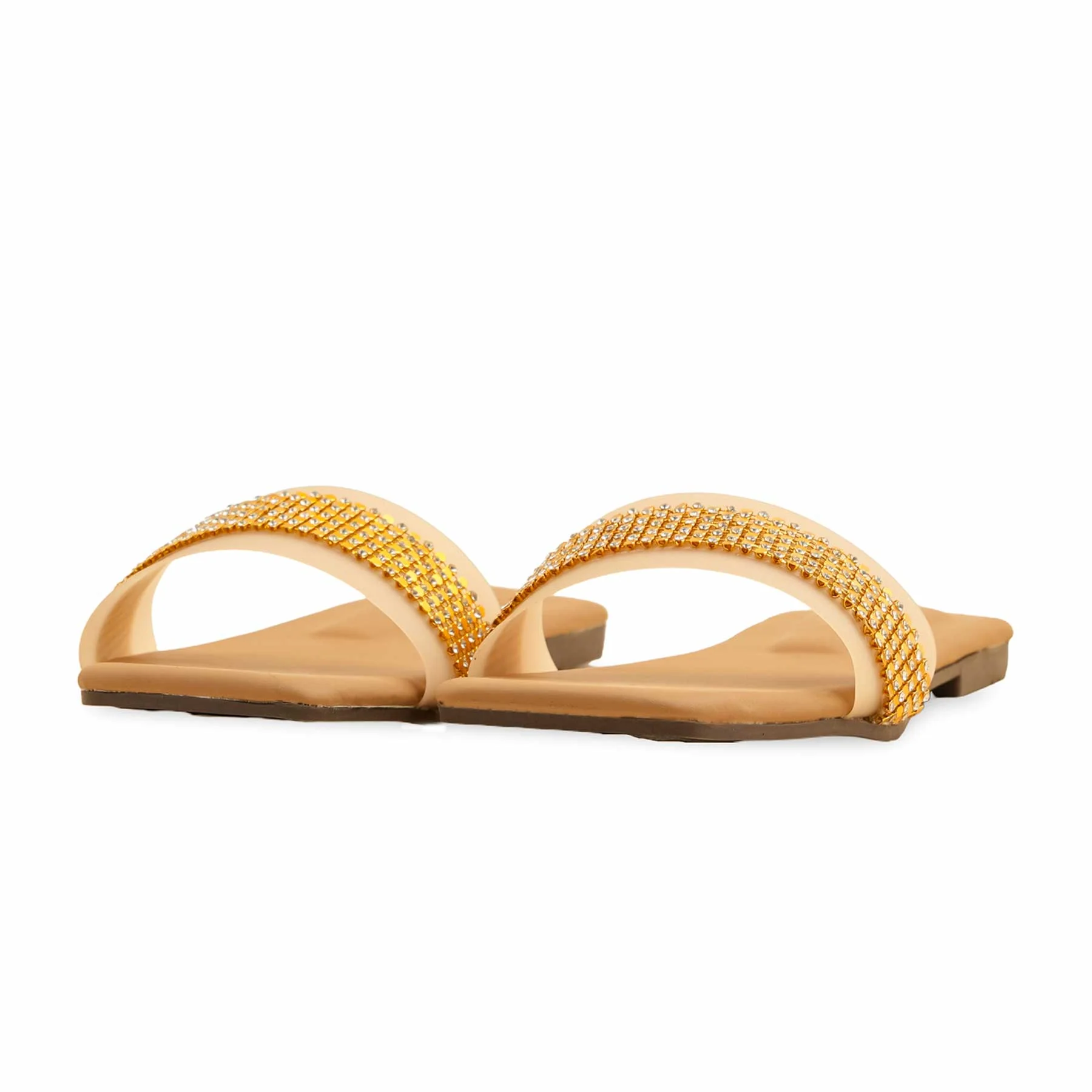 Beige Casual Slipper CL2056 - Image 3