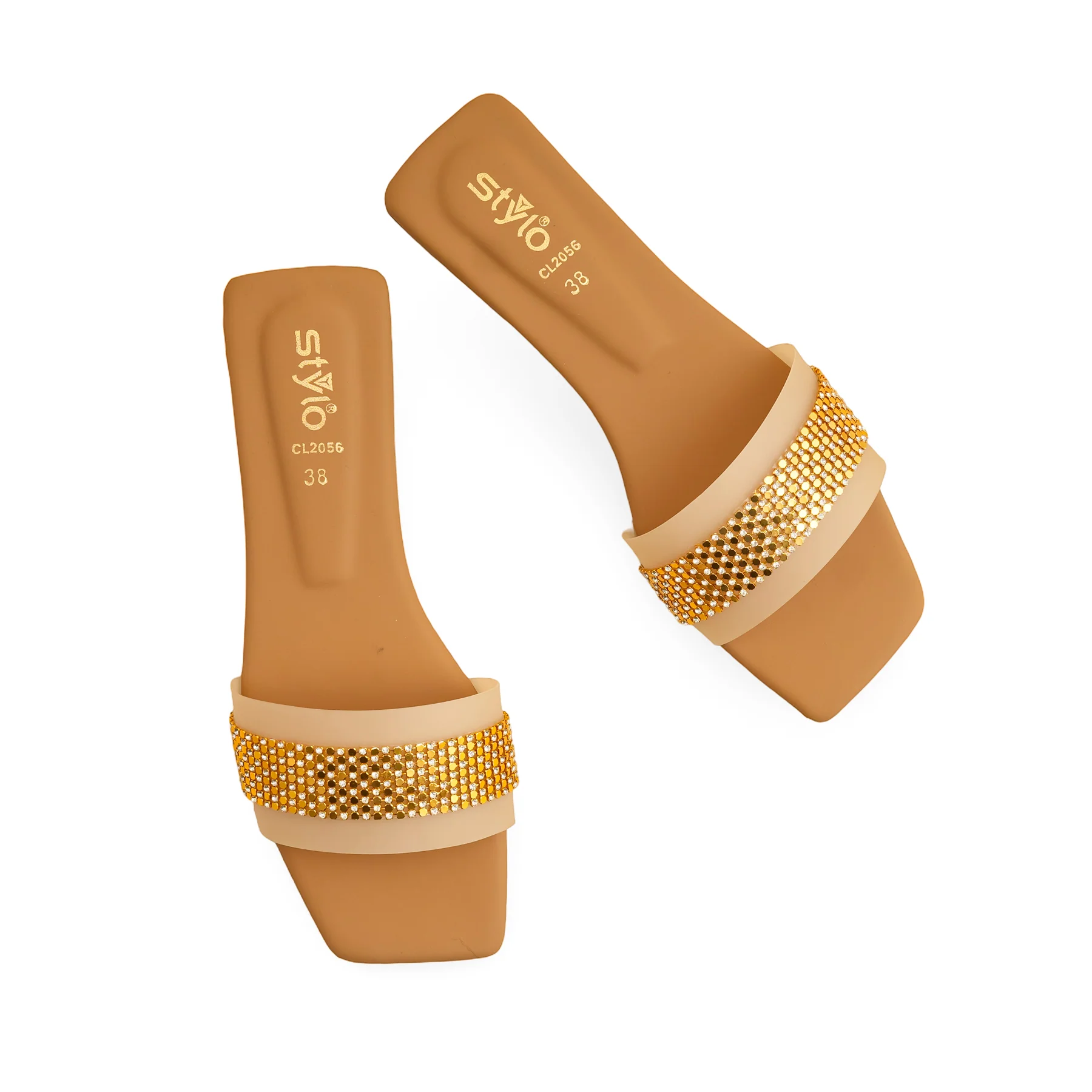 Beige Casual Slipper CL2056 - Image 5