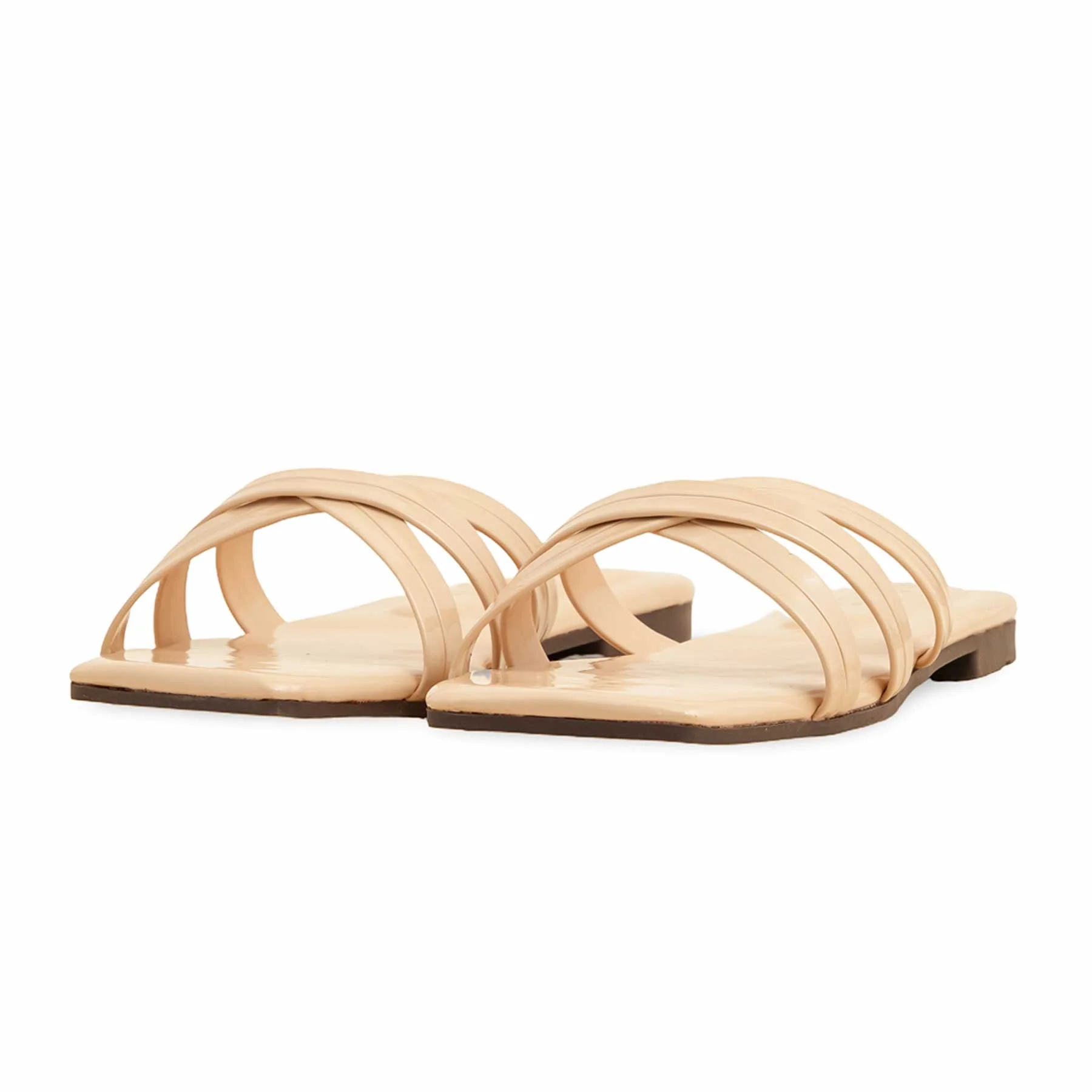 Beige Casual Slipper CL2067 - Image 3