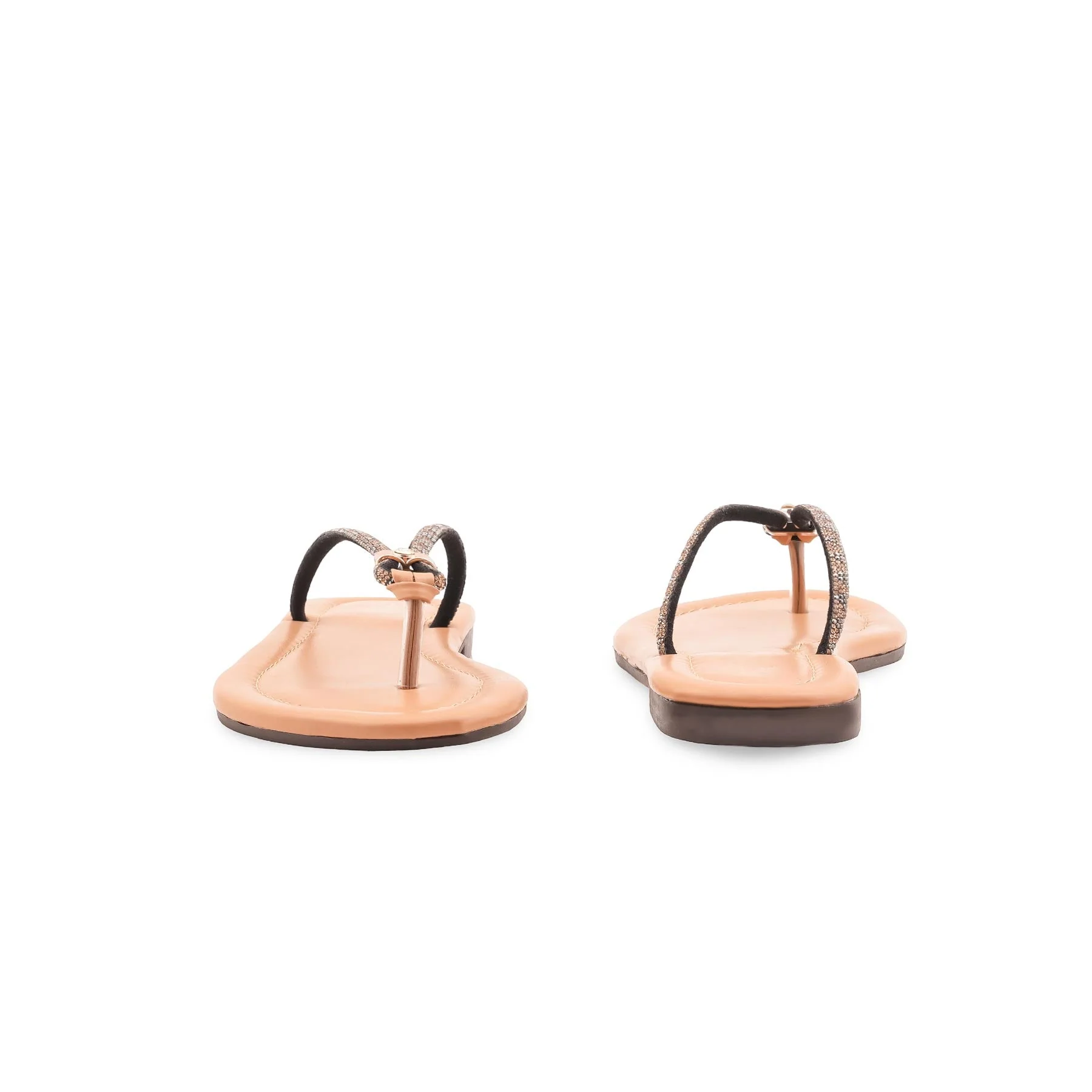 Beige Casual Chappal For Ladies CL2292 - Image 4