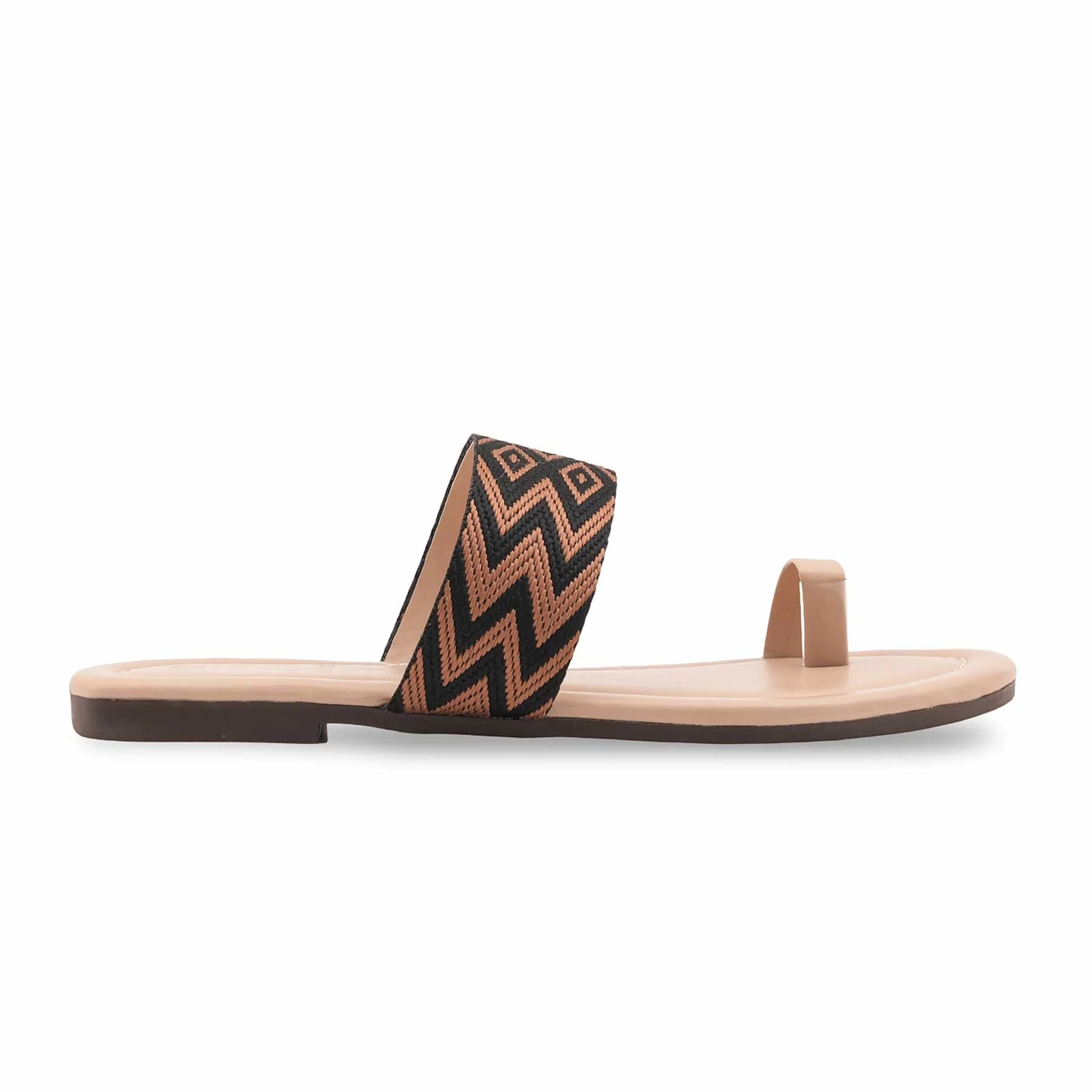 Beige Casual Chappal For Ladies CL2312 - Image 2
