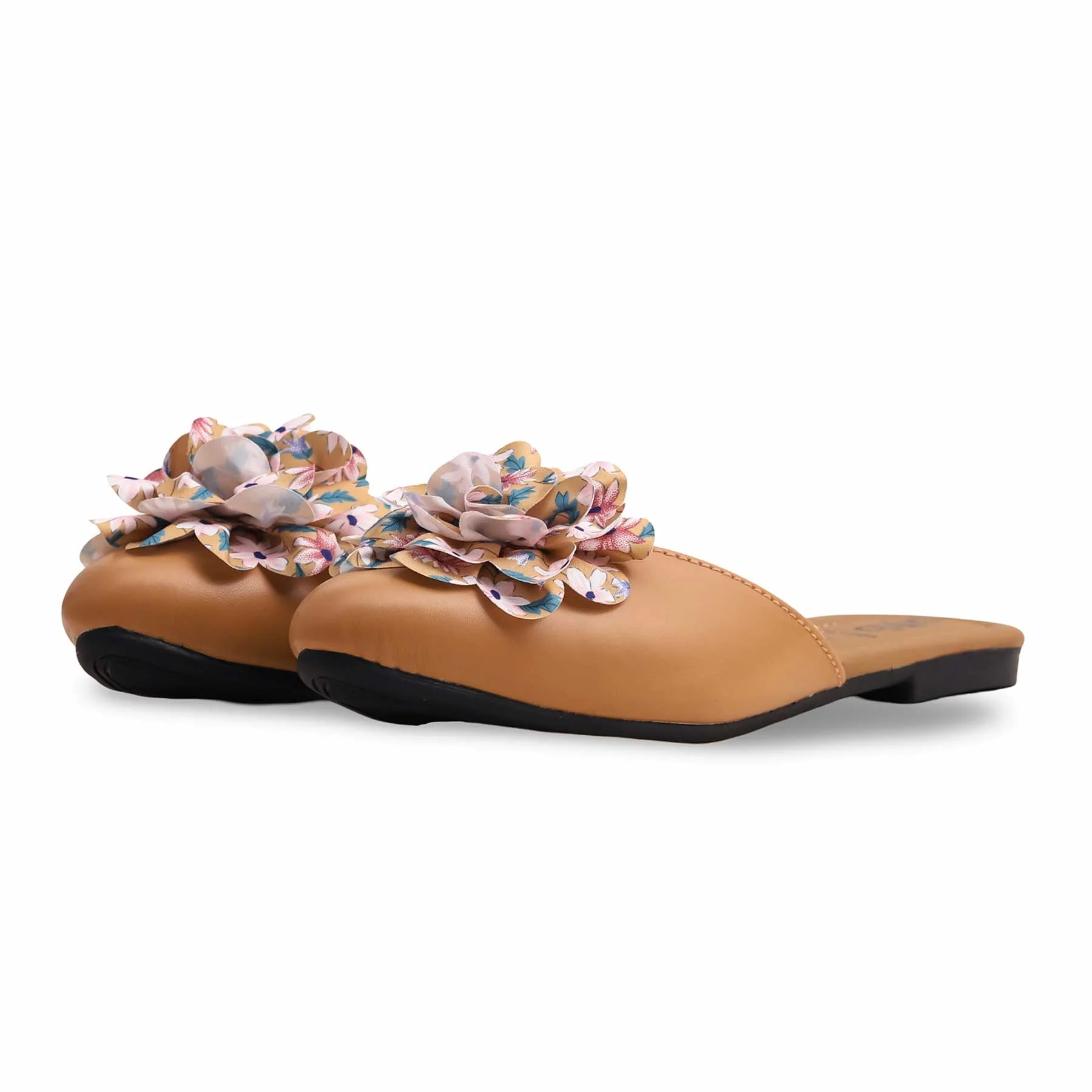 Beige Casual Mule CL1866 - Image 3