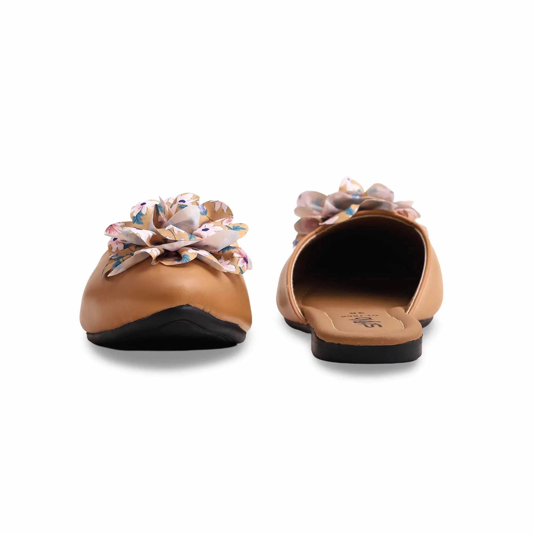 Beige Casual Mule CL1866 - Image 4