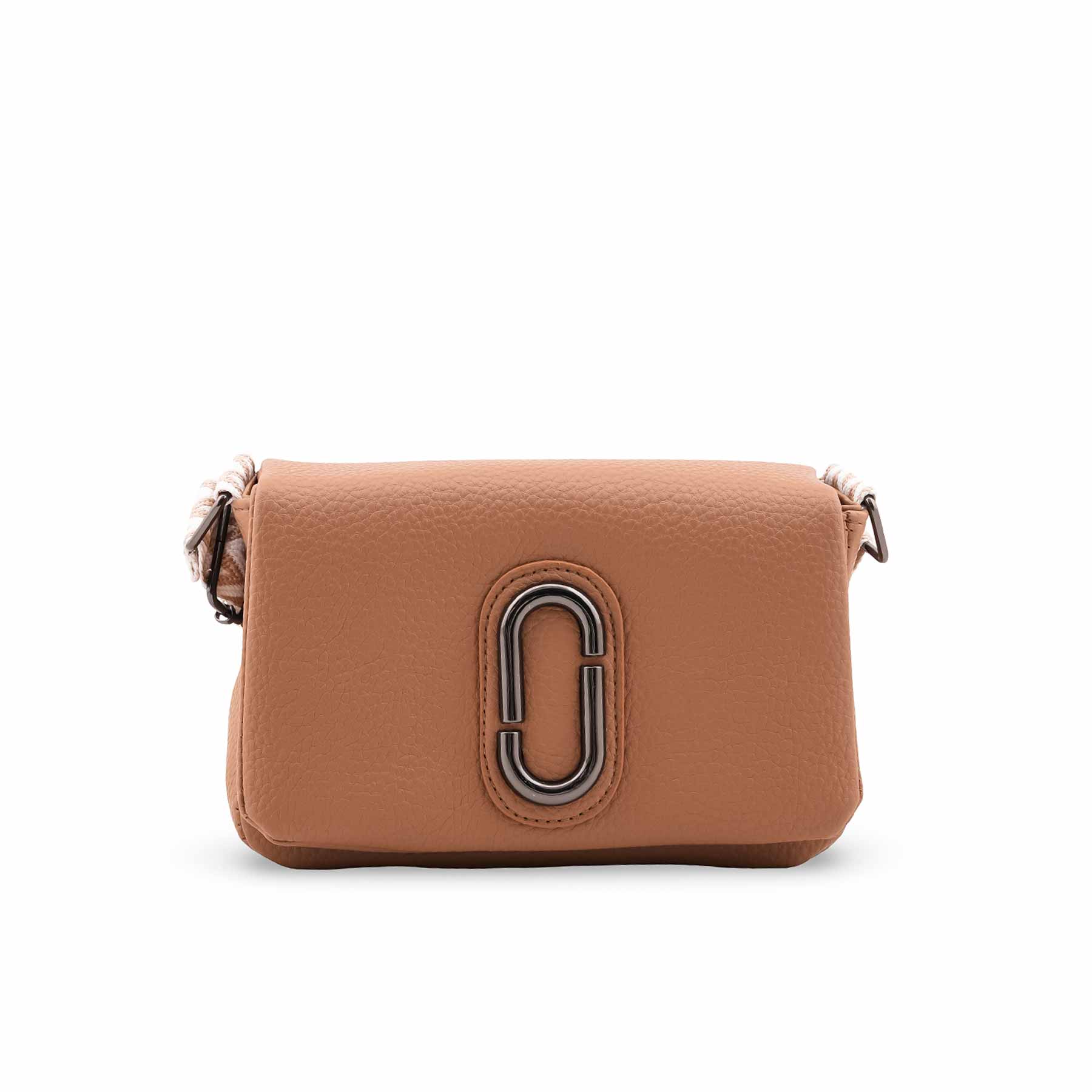 Beige Casual Pouch For Ladies P97672 - Image 2