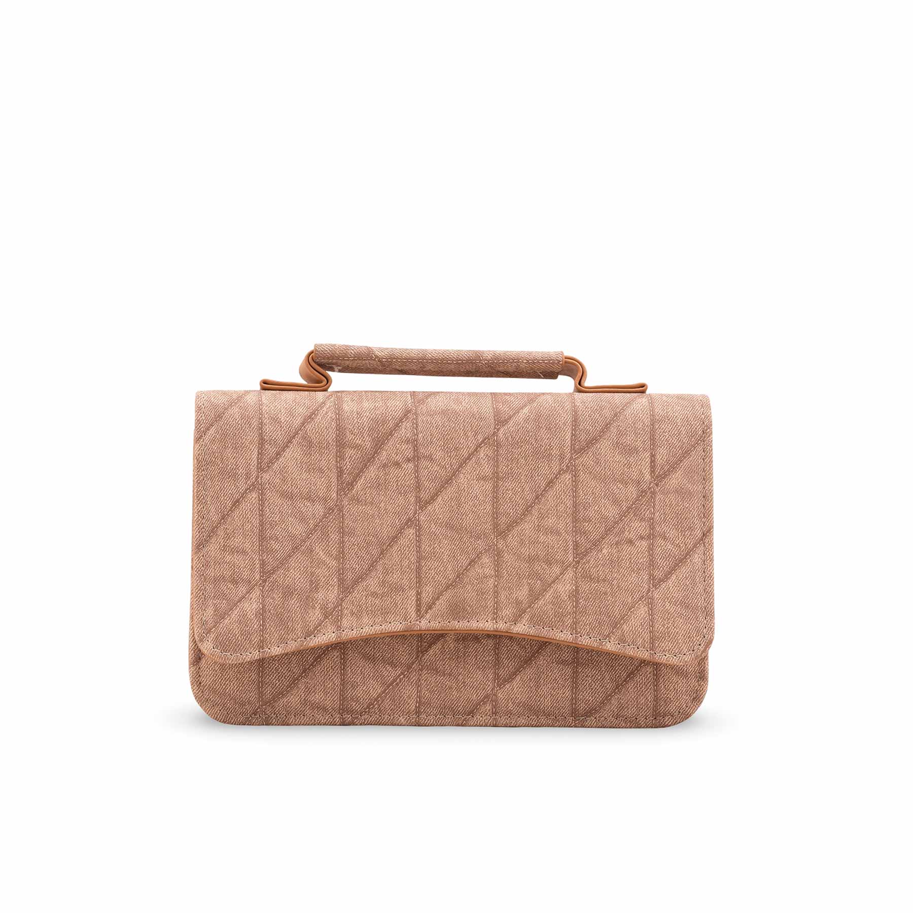 Beige Casual Pouch For Ladies P97677 - Image 2