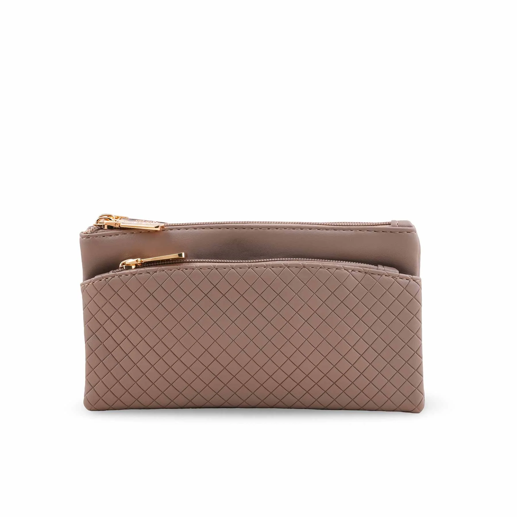 Beige Casual Pouch For Ladies P97680 - Image 2