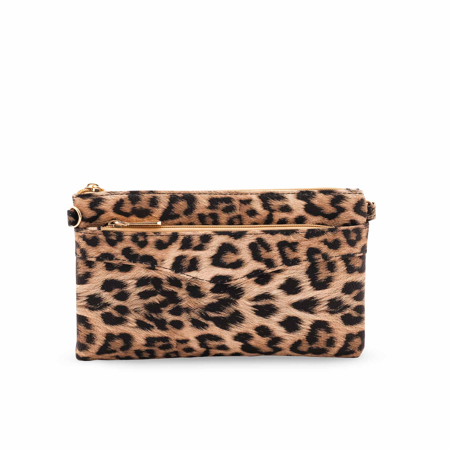 Beige Casual Pouch For Ladies P97686 - Image 2
