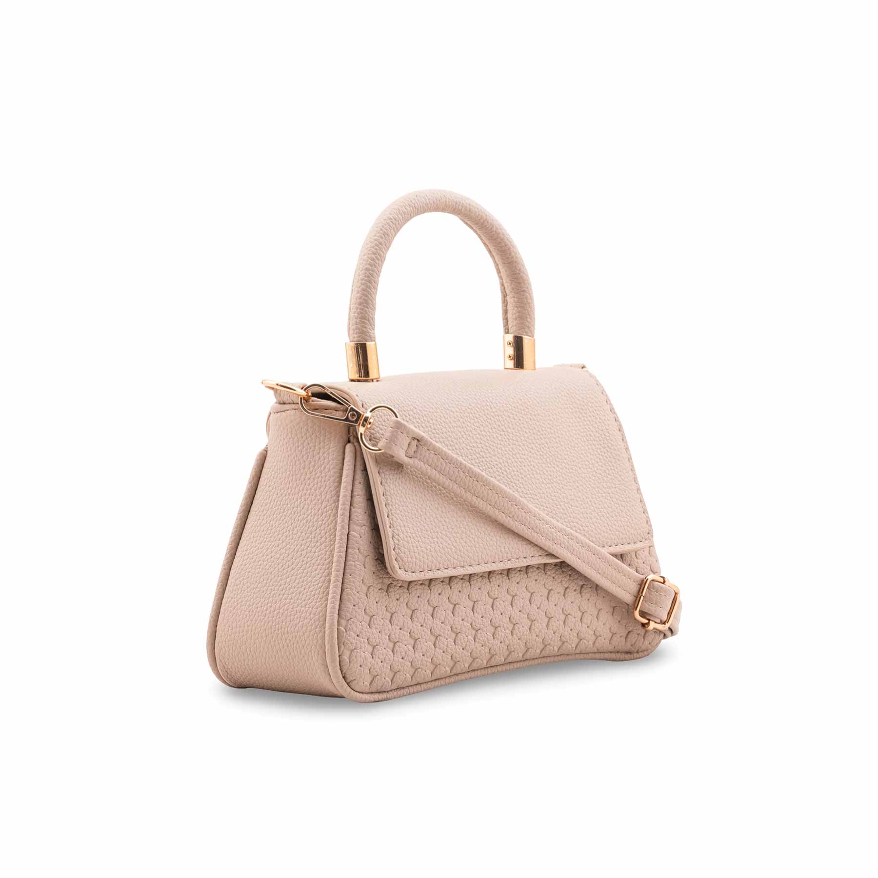Beige Casual Pouch For Ladies P97703 - Image 3
