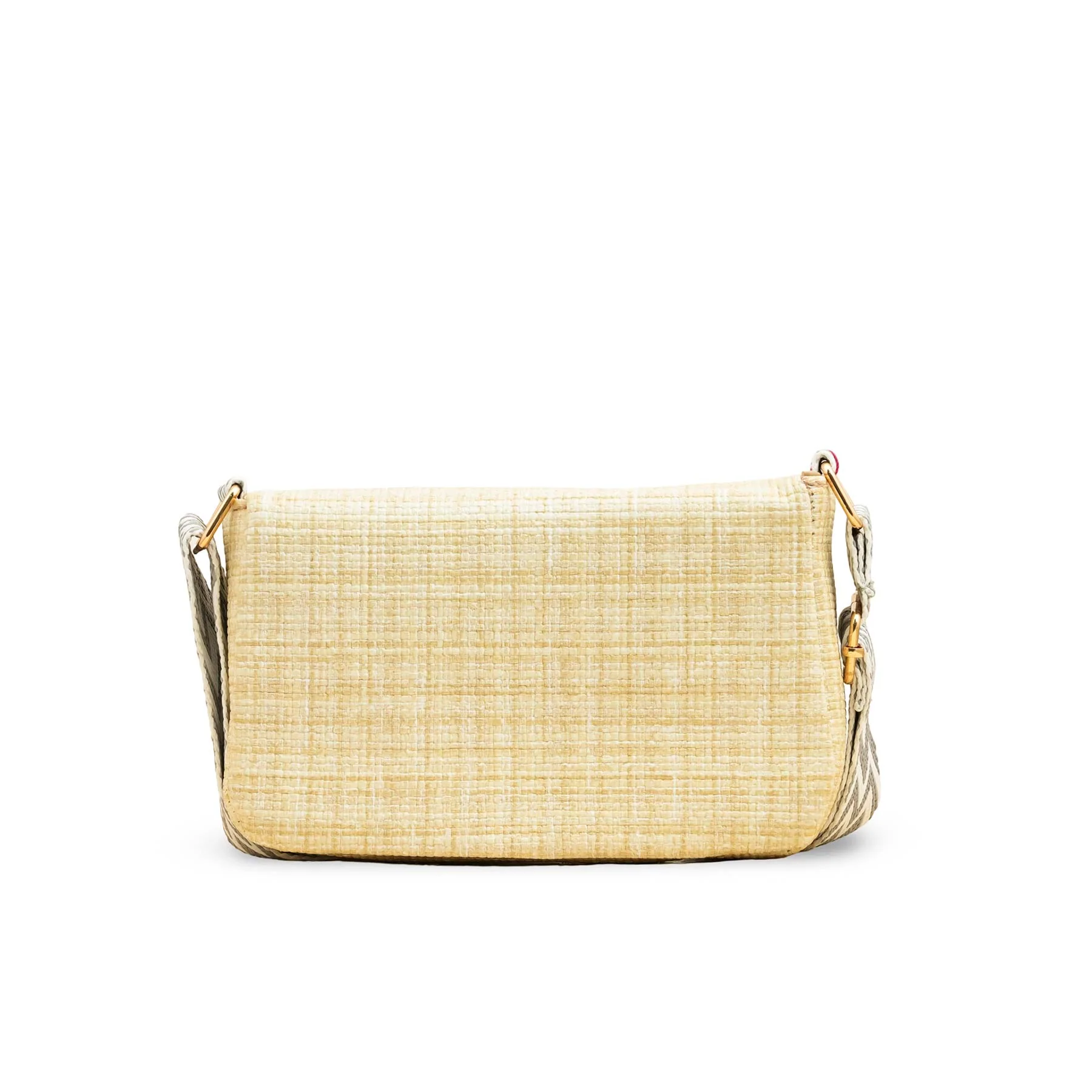 Beige Casual Pouch For Women P97609 - Image 4