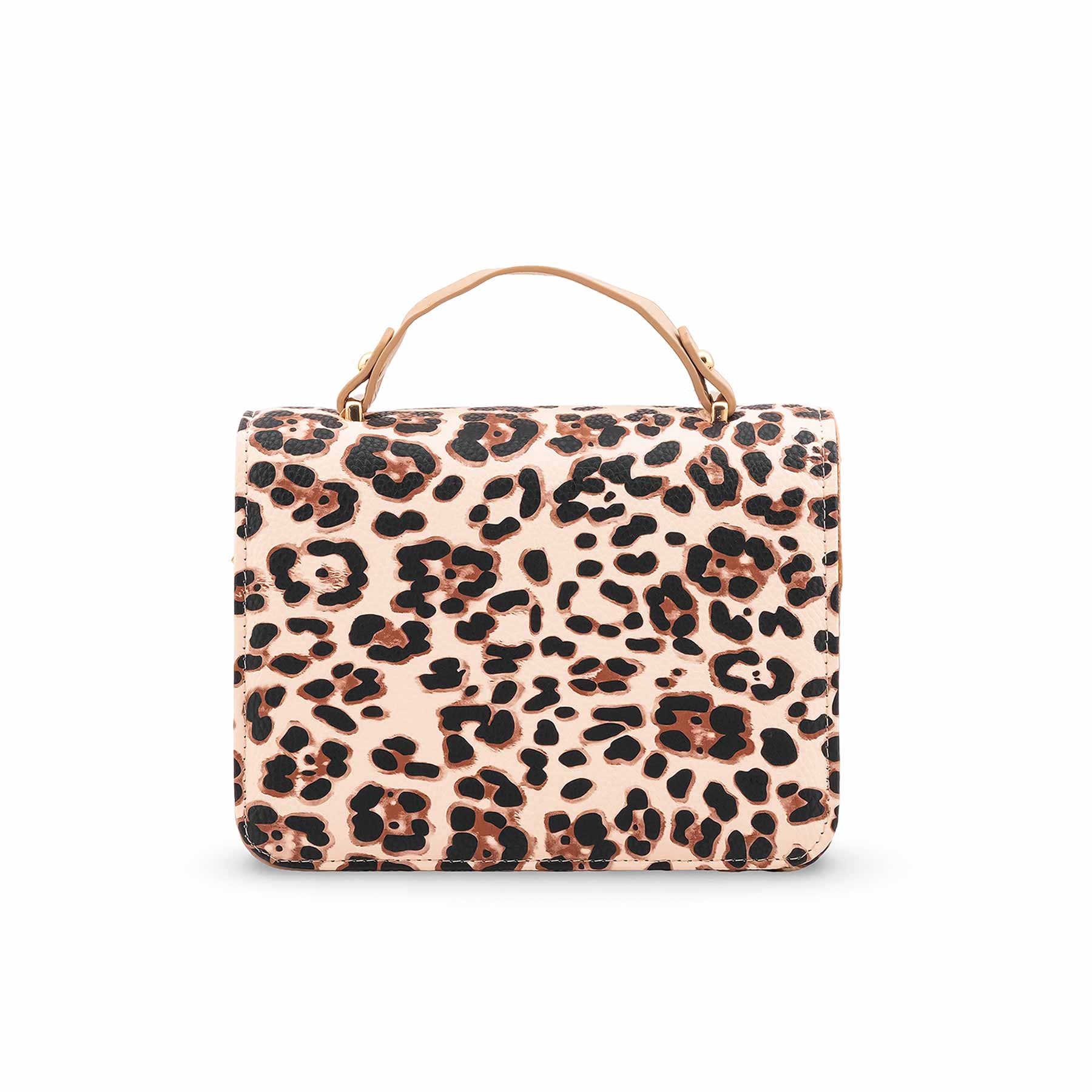 Beige Casual Pouch For Women P97665 - Image 2