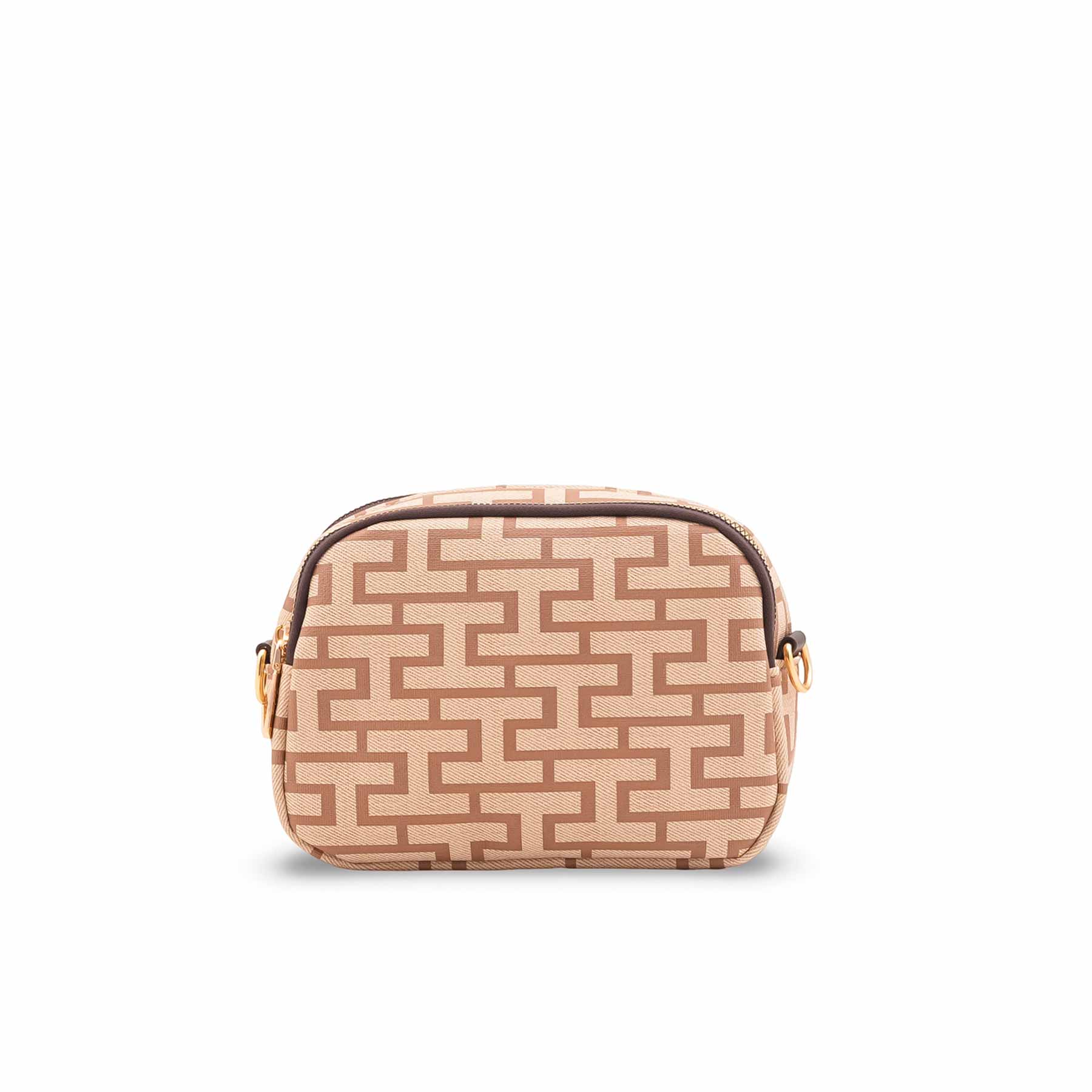 Beige Casual Pouch For Women P97697 - Image 4