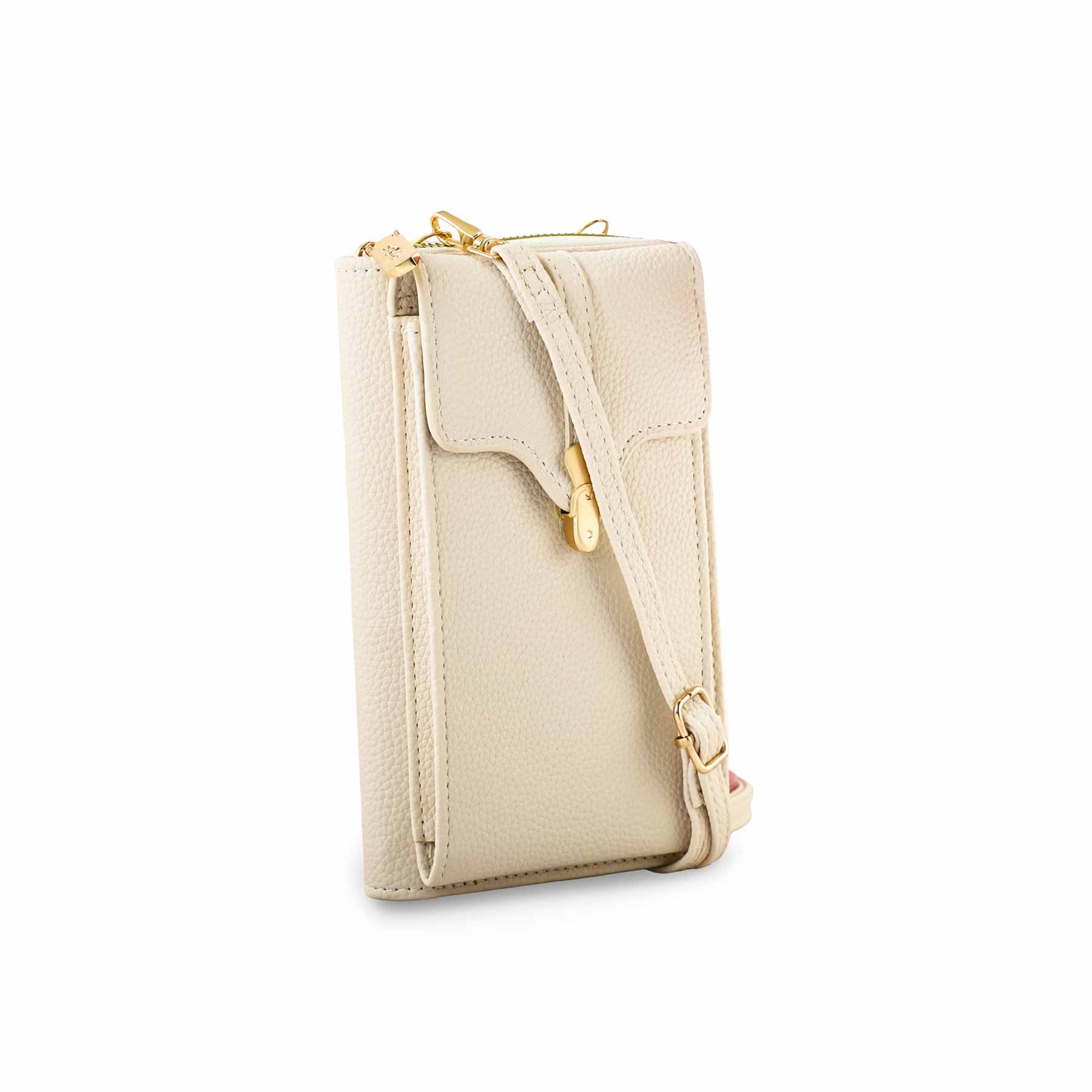 Beige Casual Pouch P97617 - Image 3