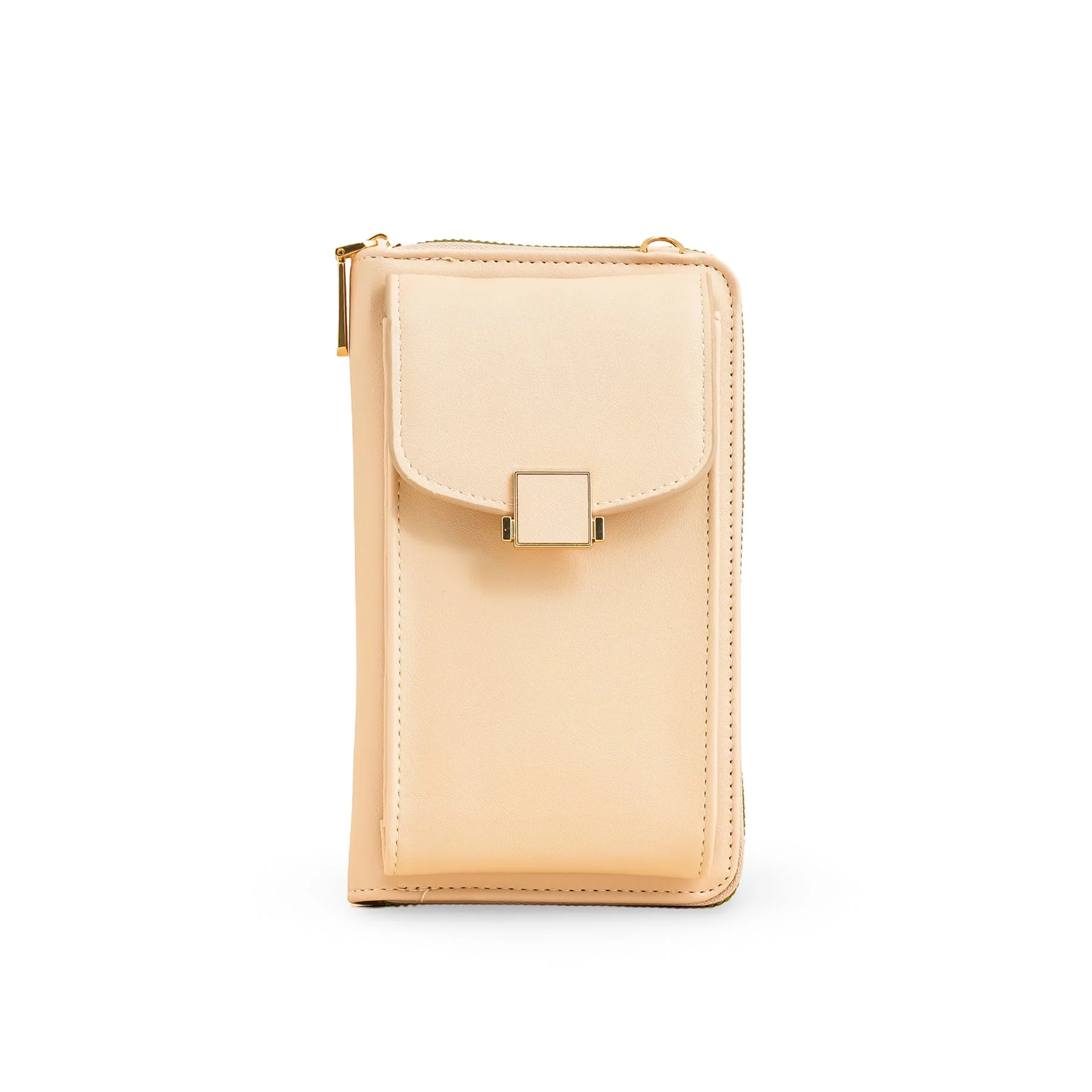 Beige Casual Pouch P97631 - Image 2