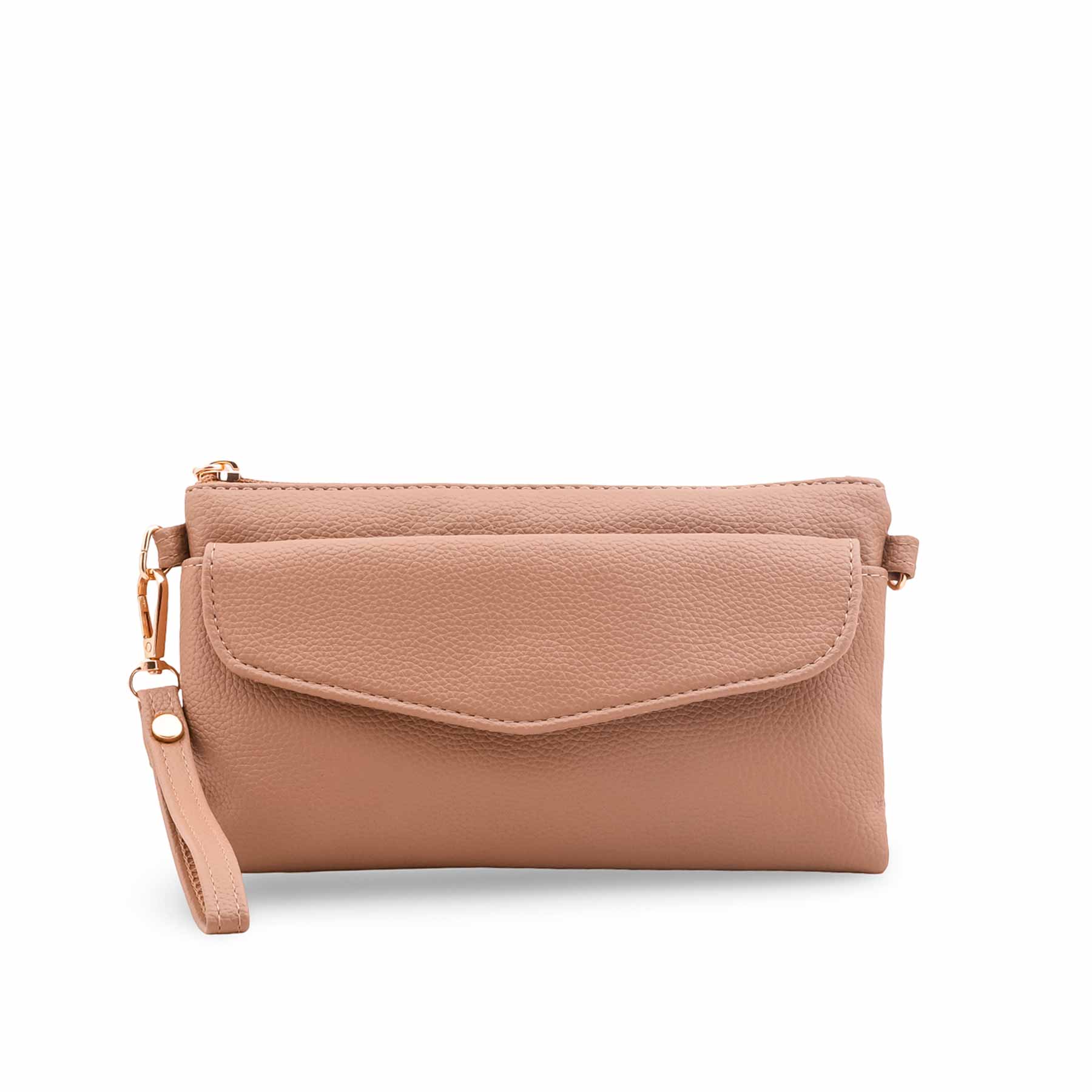 Beige Casual Pouch P97737 - Image 2