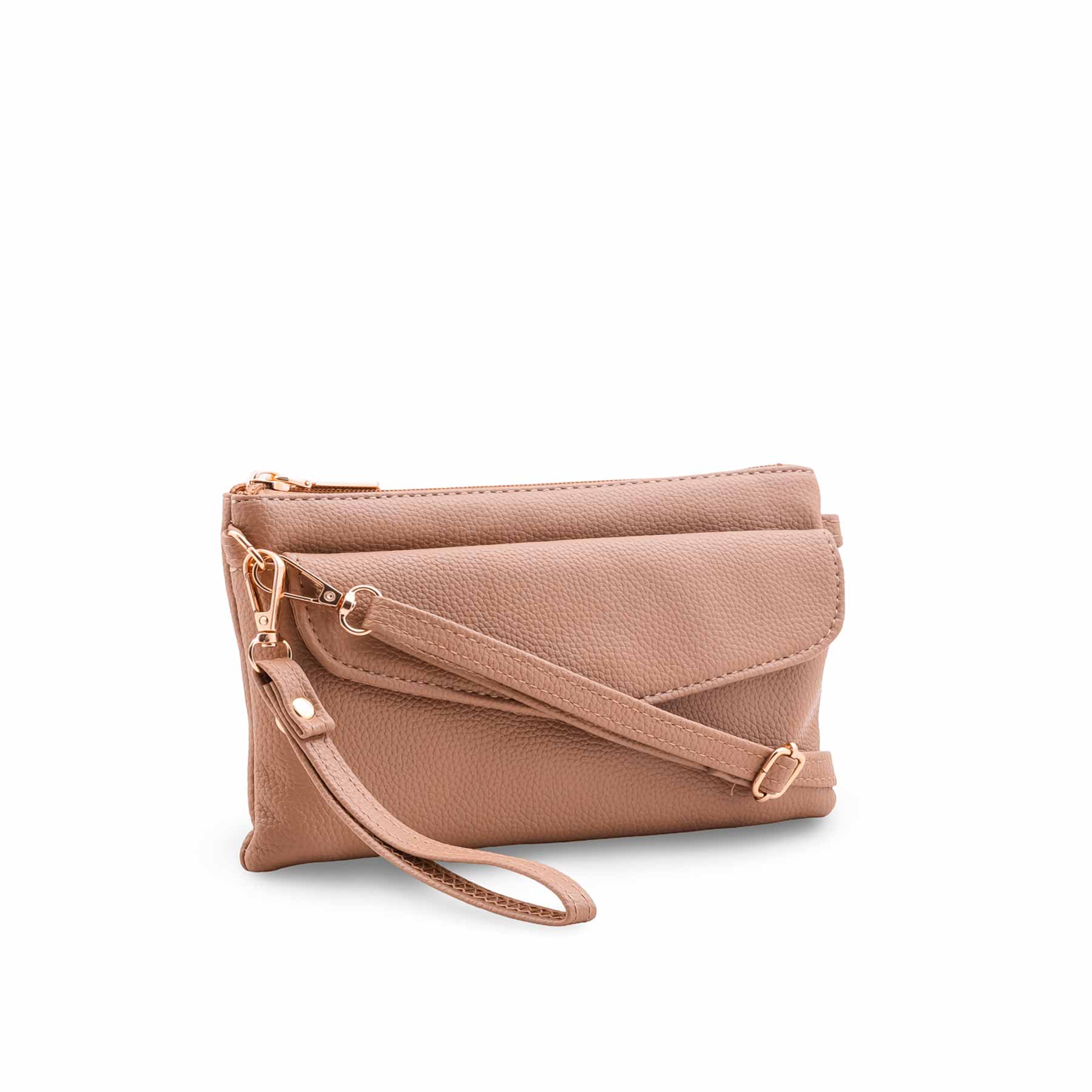 Beige Casual Pouch P97737 - Image 3