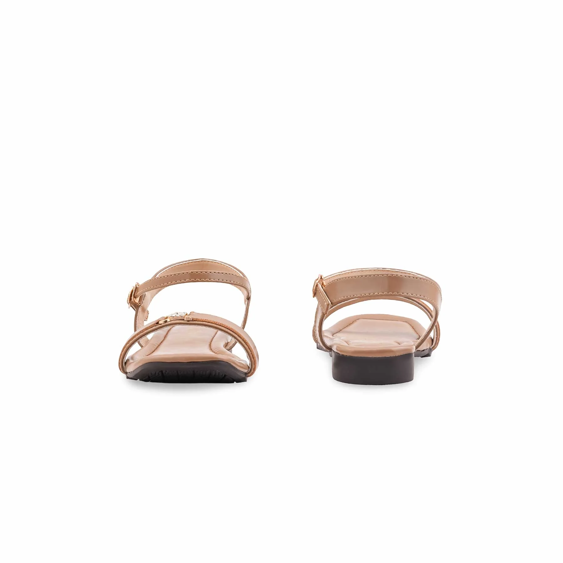 Beige Casual Sandal For Women CL2242 - Image 4