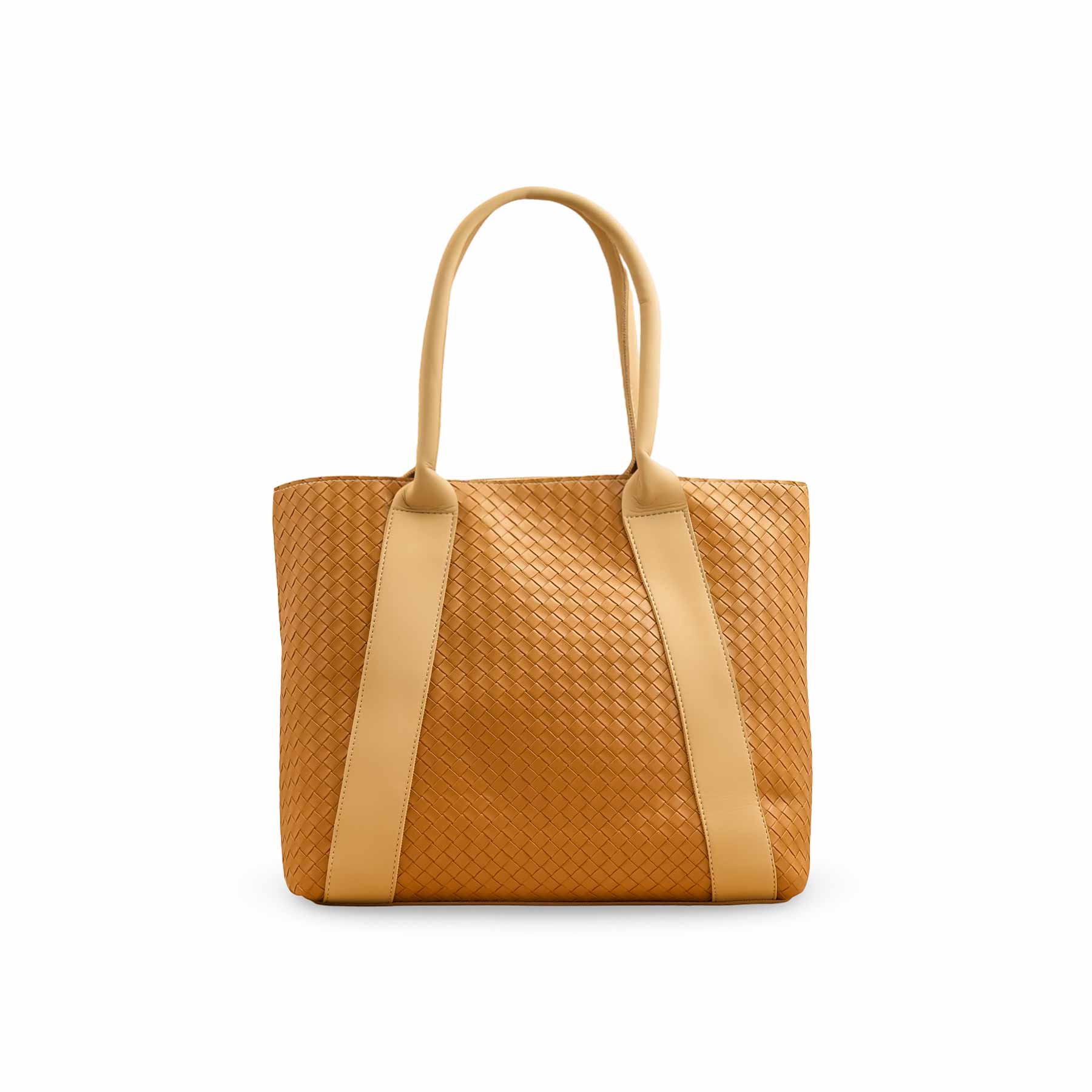 Beige Casual Shoulder Bag For Ladies P56322 - Image 4