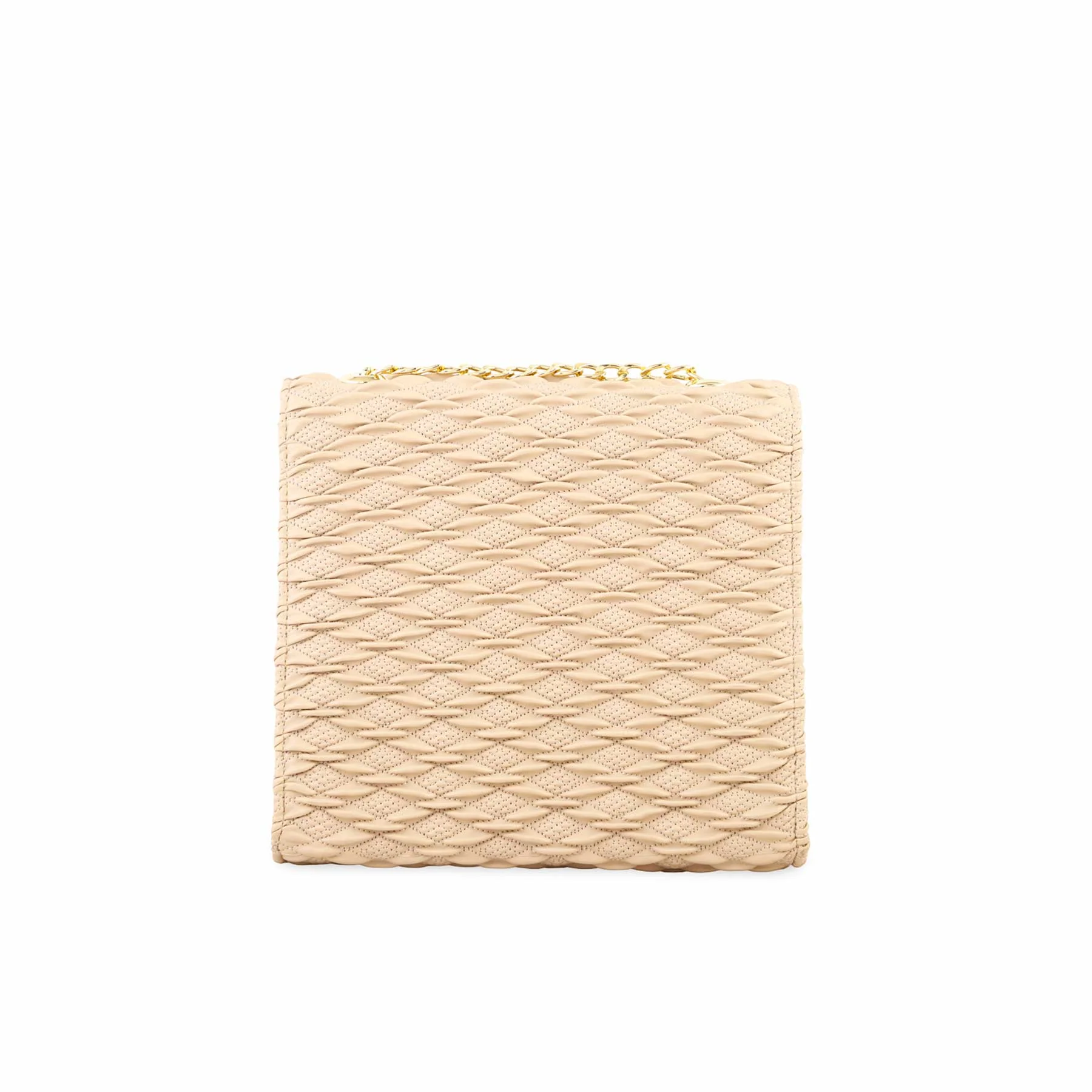 Beige Casual Shoulder Bag For Women P55658 - Image 3