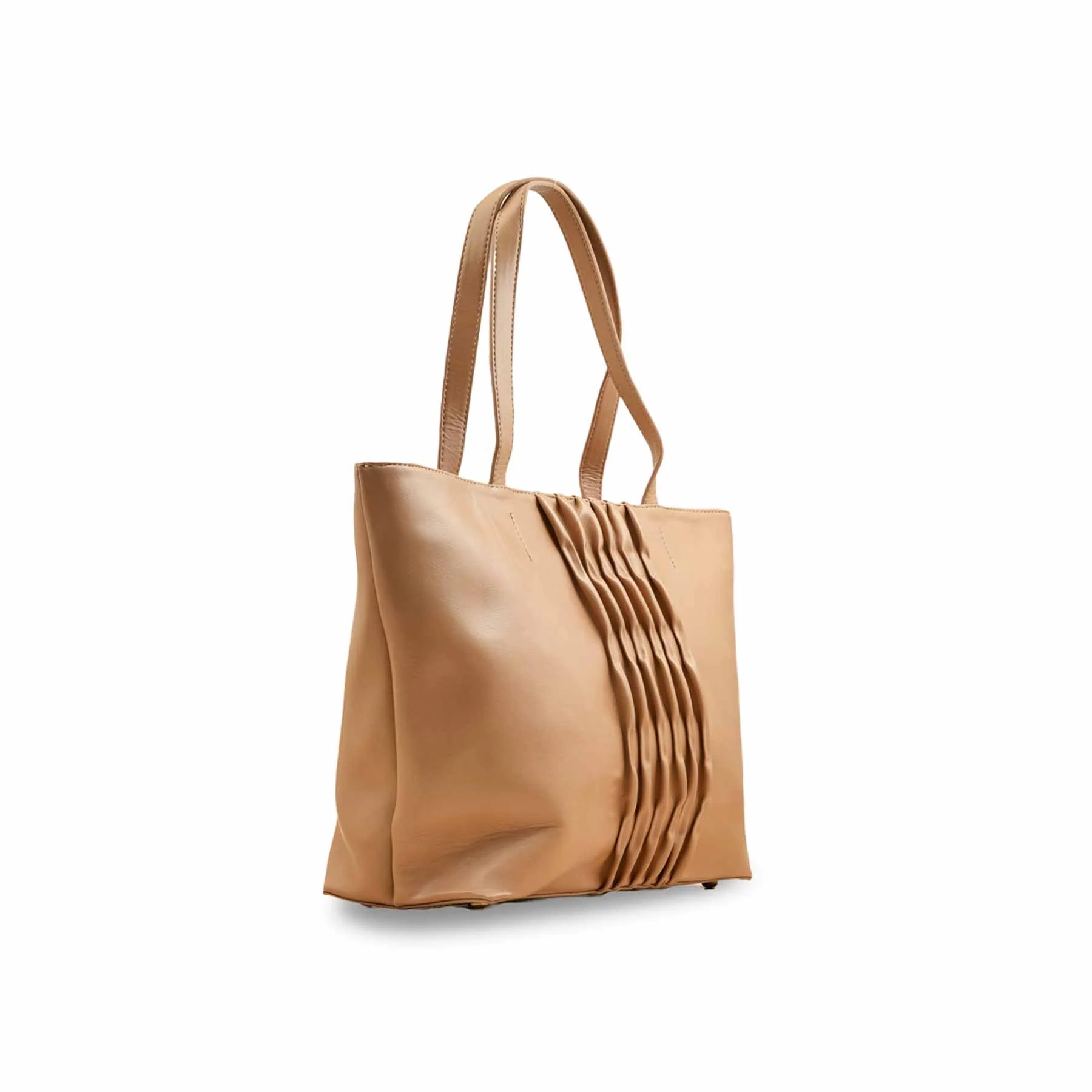 Beige Casual Shoulder Bag For Women P55822 - Image 3
