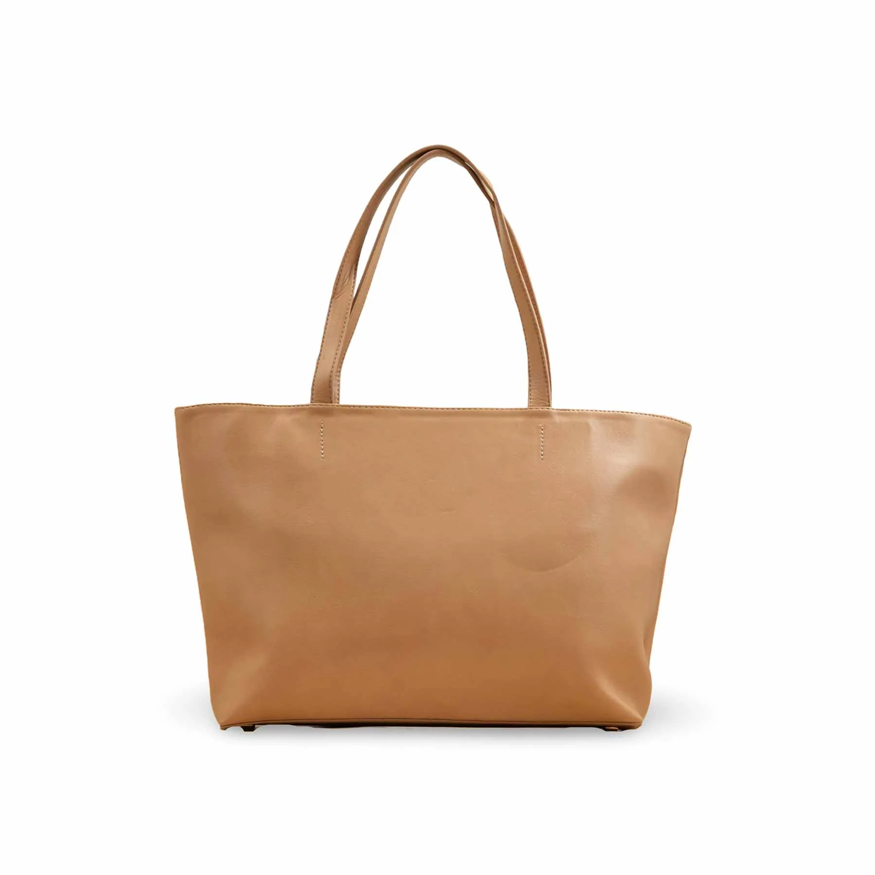 Beige Casual Shoulder Bag For Women P55822 - Image 4